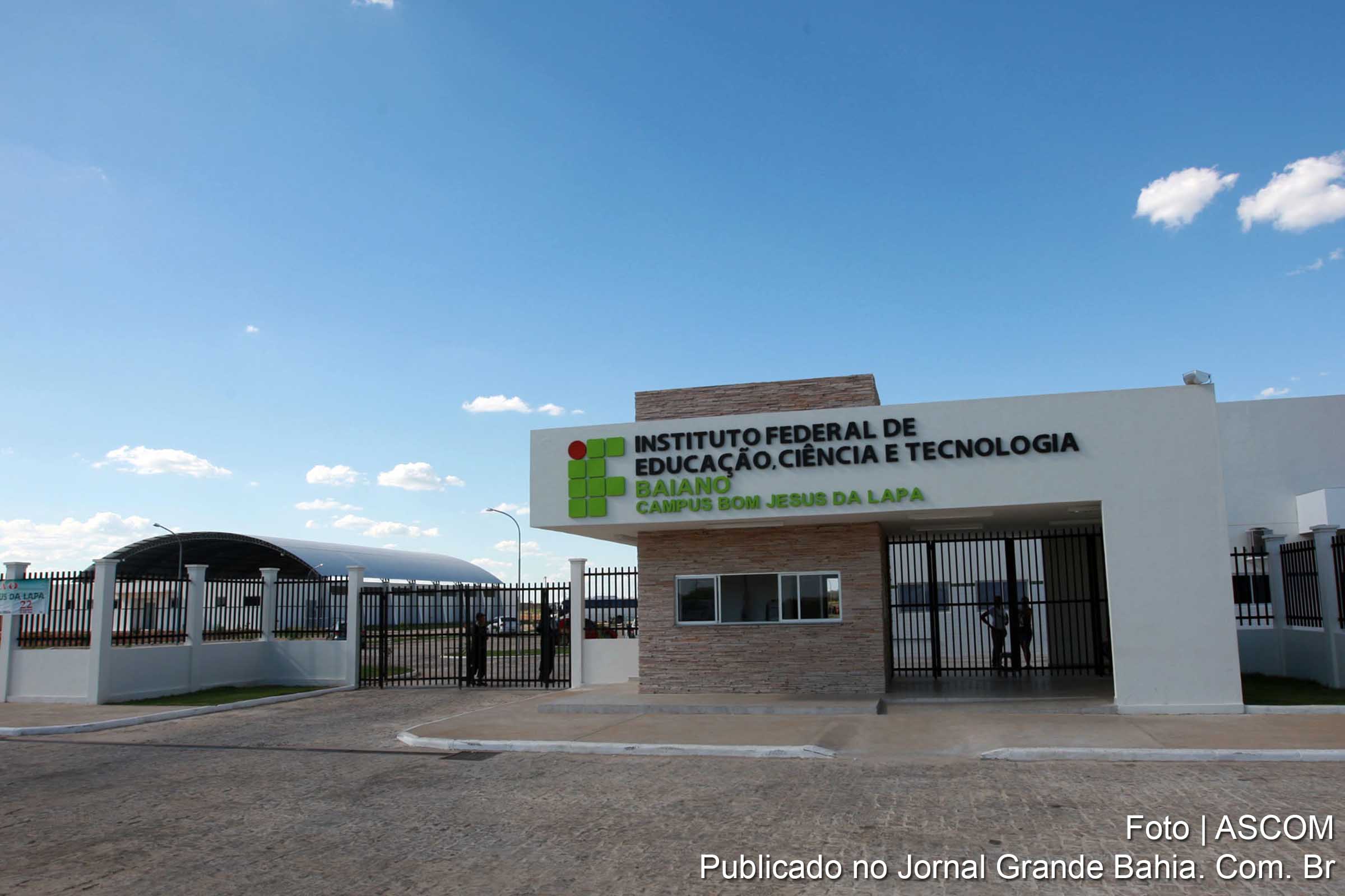 Área doada pela Codevasf abriga campus do IFBaiano em Bom Jesus da Lapa.