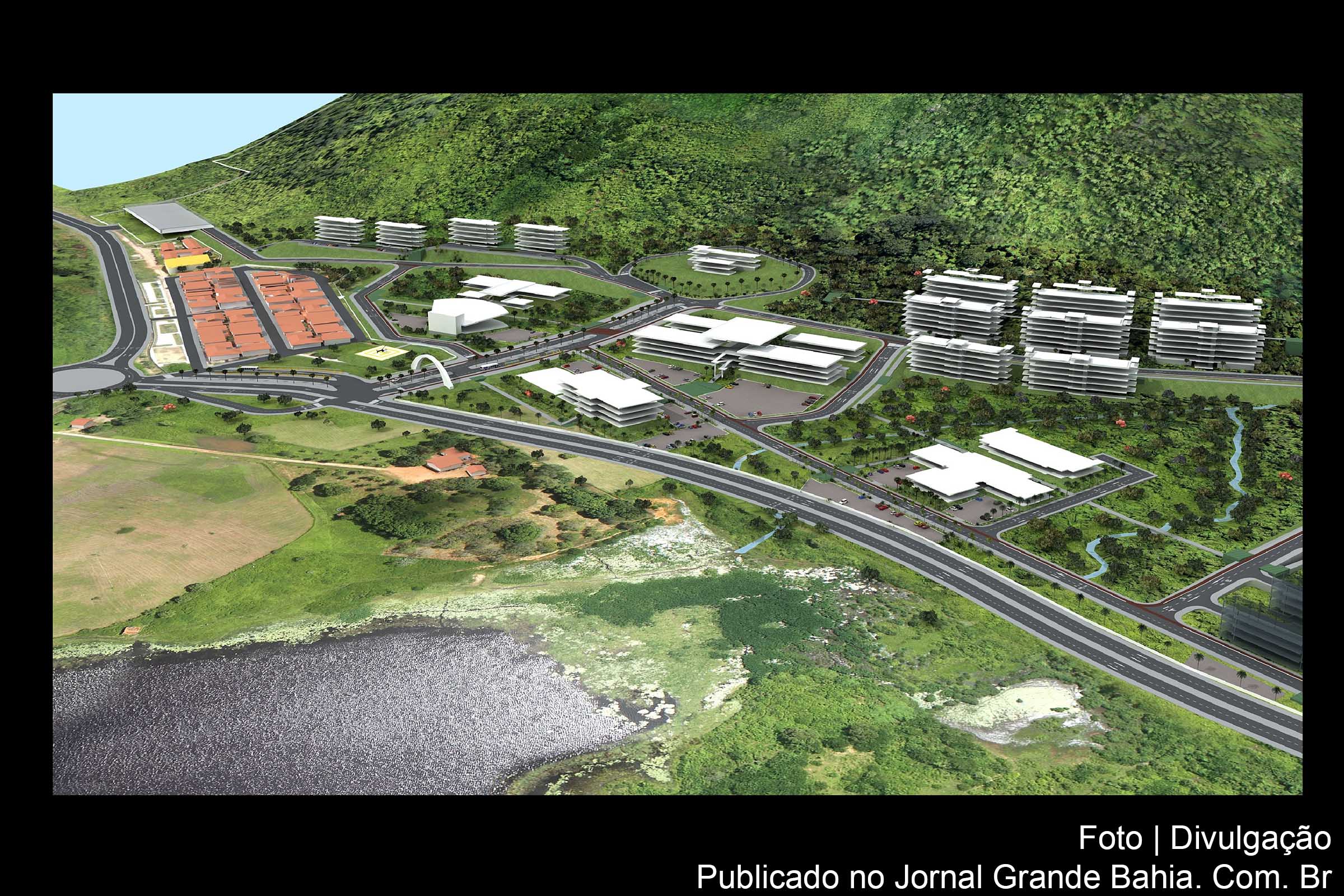 Perspectiva ilustrada da UNILAB.