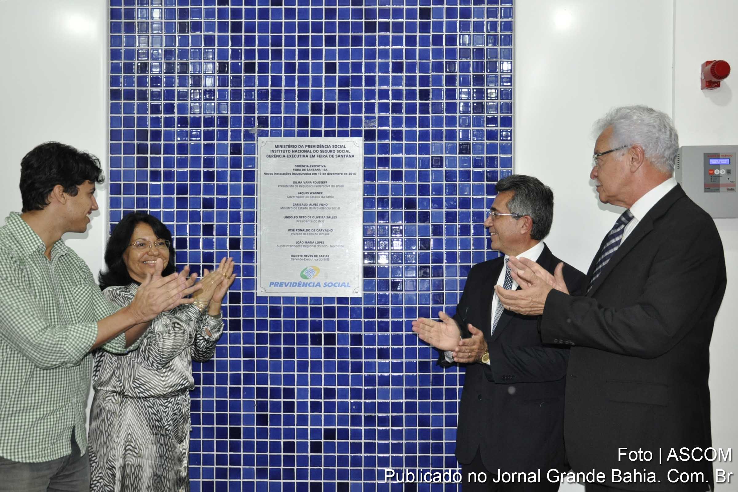 Gerência executiva do INSS é inaugurada, e órgão passa a funcionar na Avenida Getúlio Vargas.