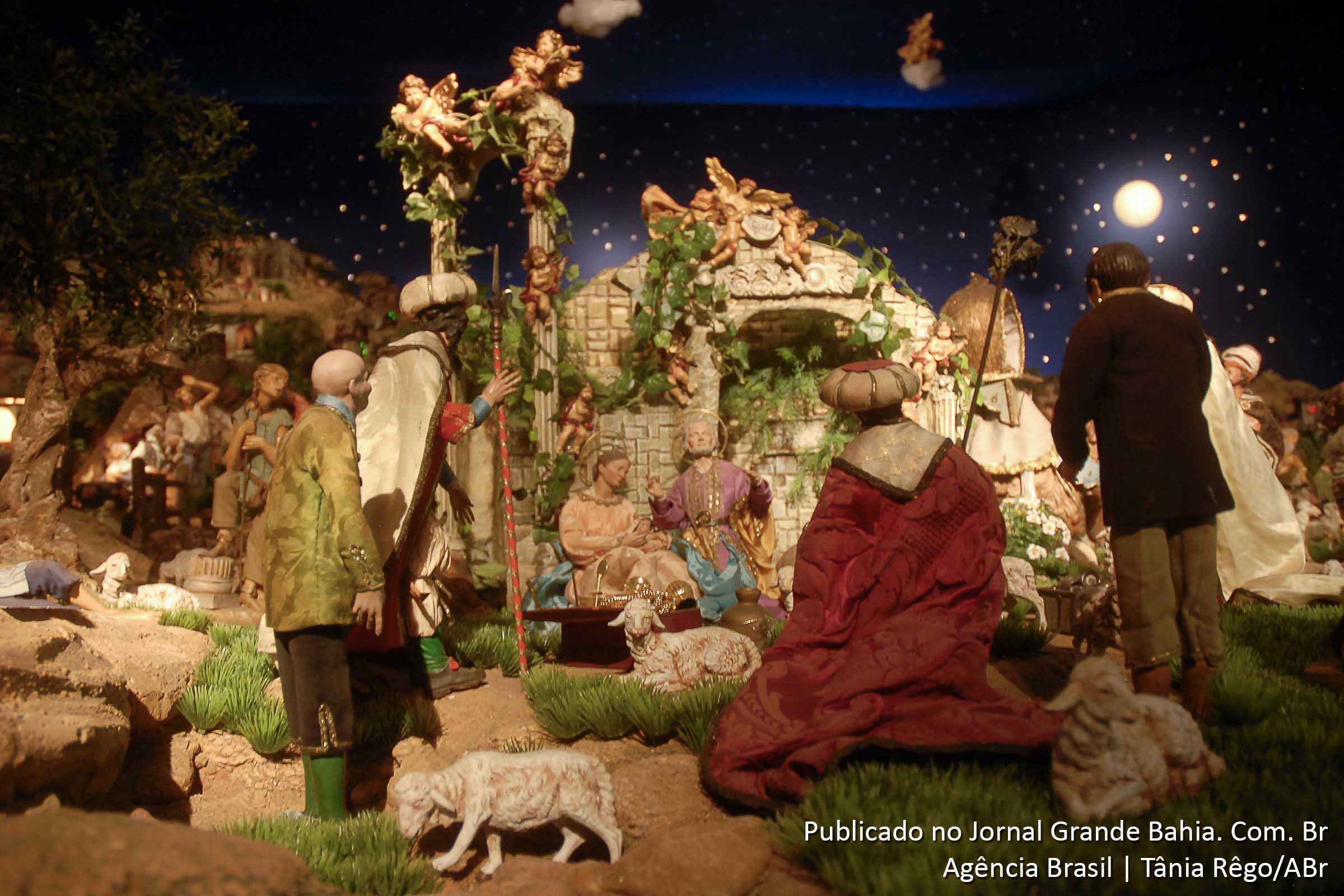 Presépio natalino.
