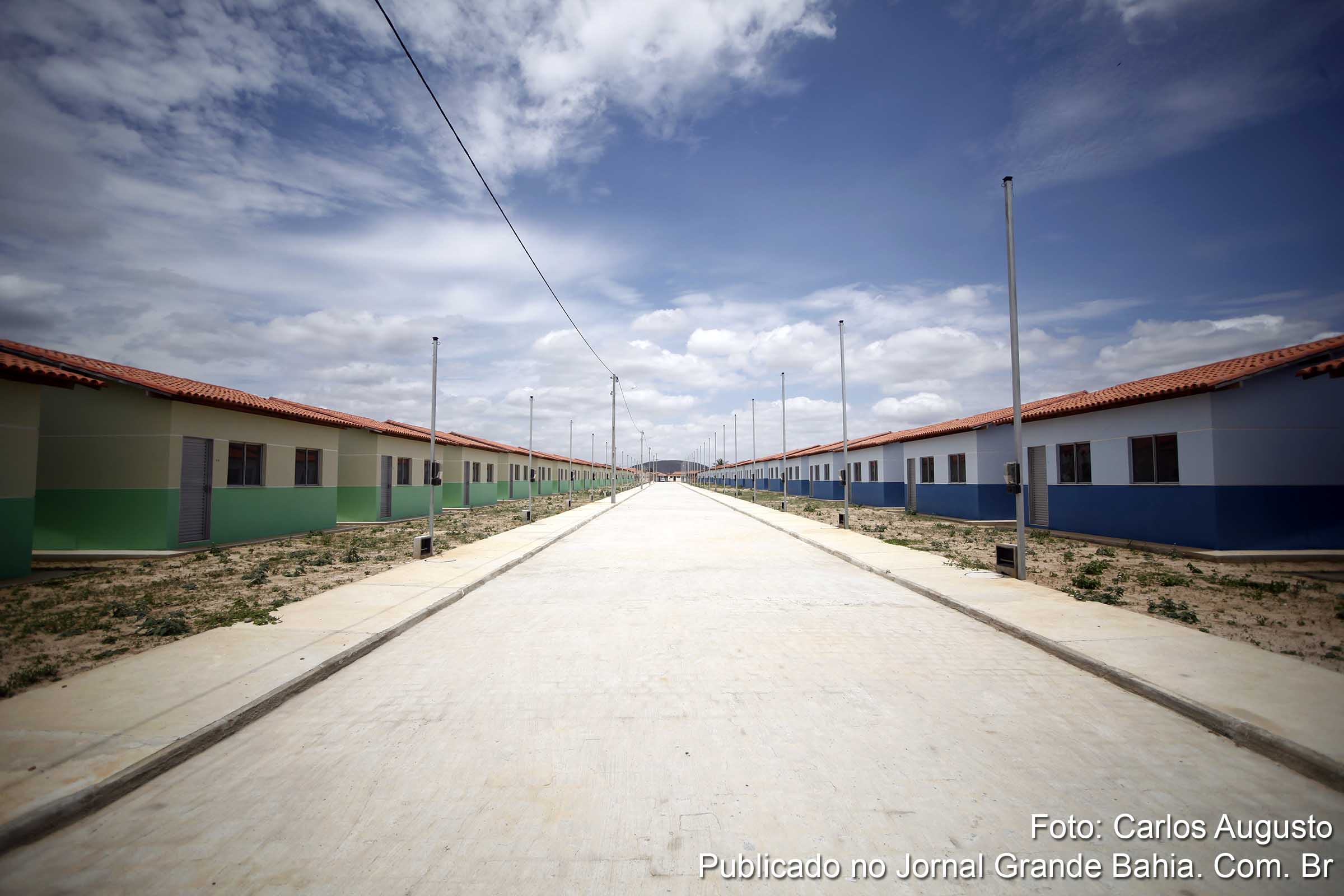 Empreendimento construído através do programa 'Minha Casa, Minha Vida'.