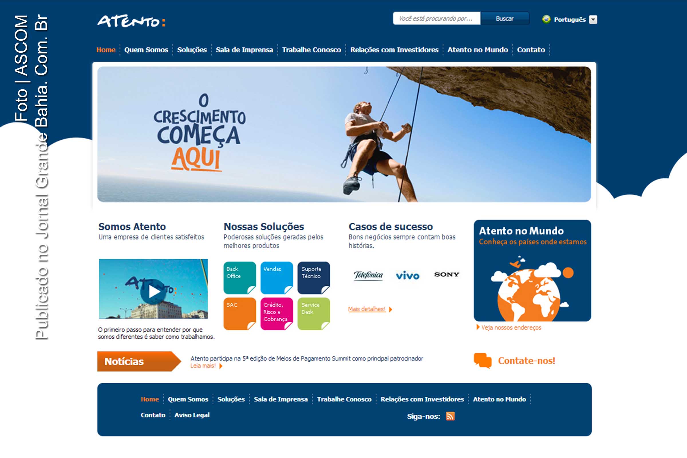 ATENTO investe em Feira de Santana.