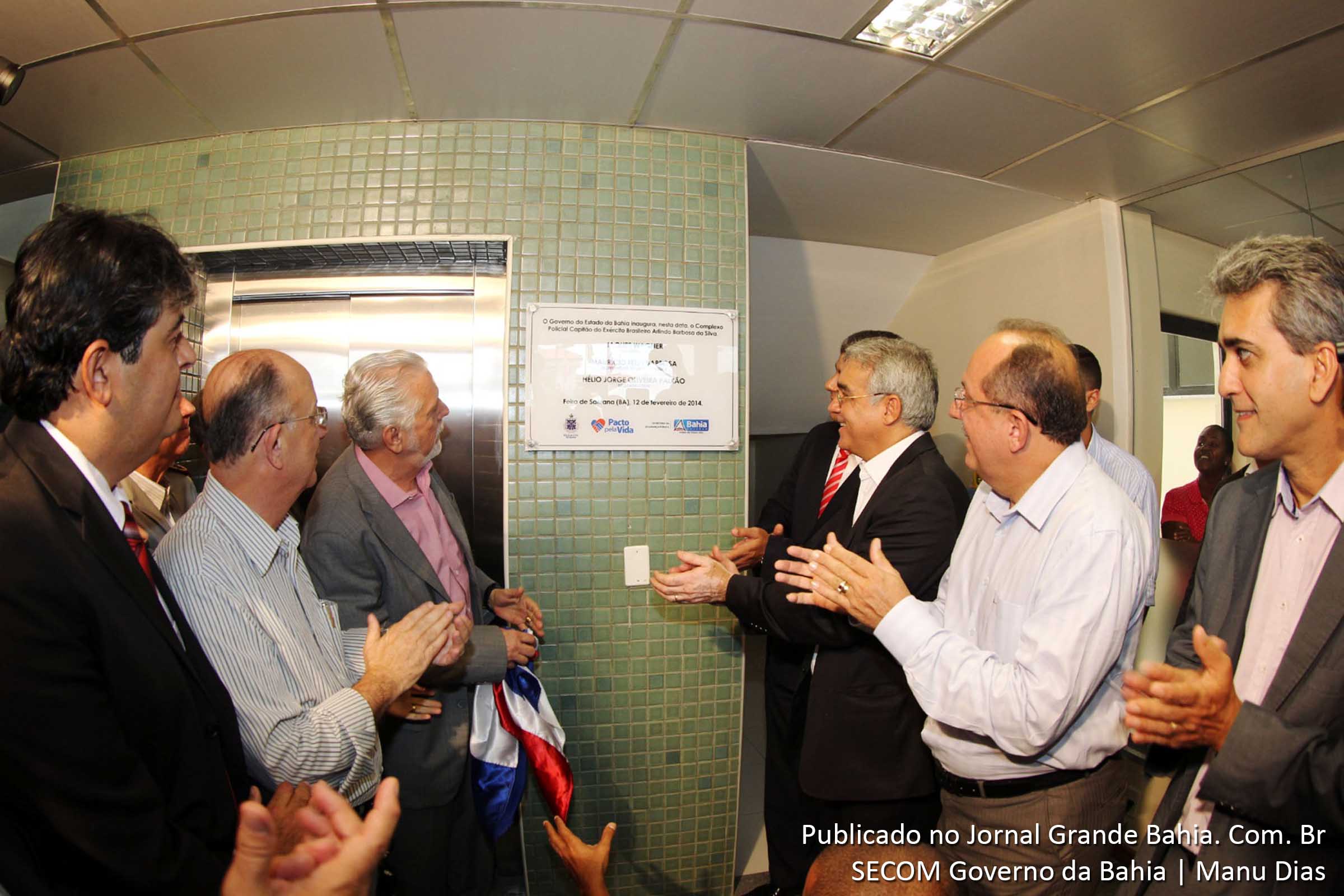 Governador Jaques Wagner inaugura Complexo Policial em Feira de Santana