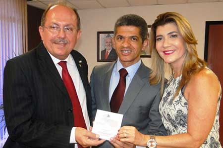 José de Arimatéia, Washington Couto e Graça Pimenta.