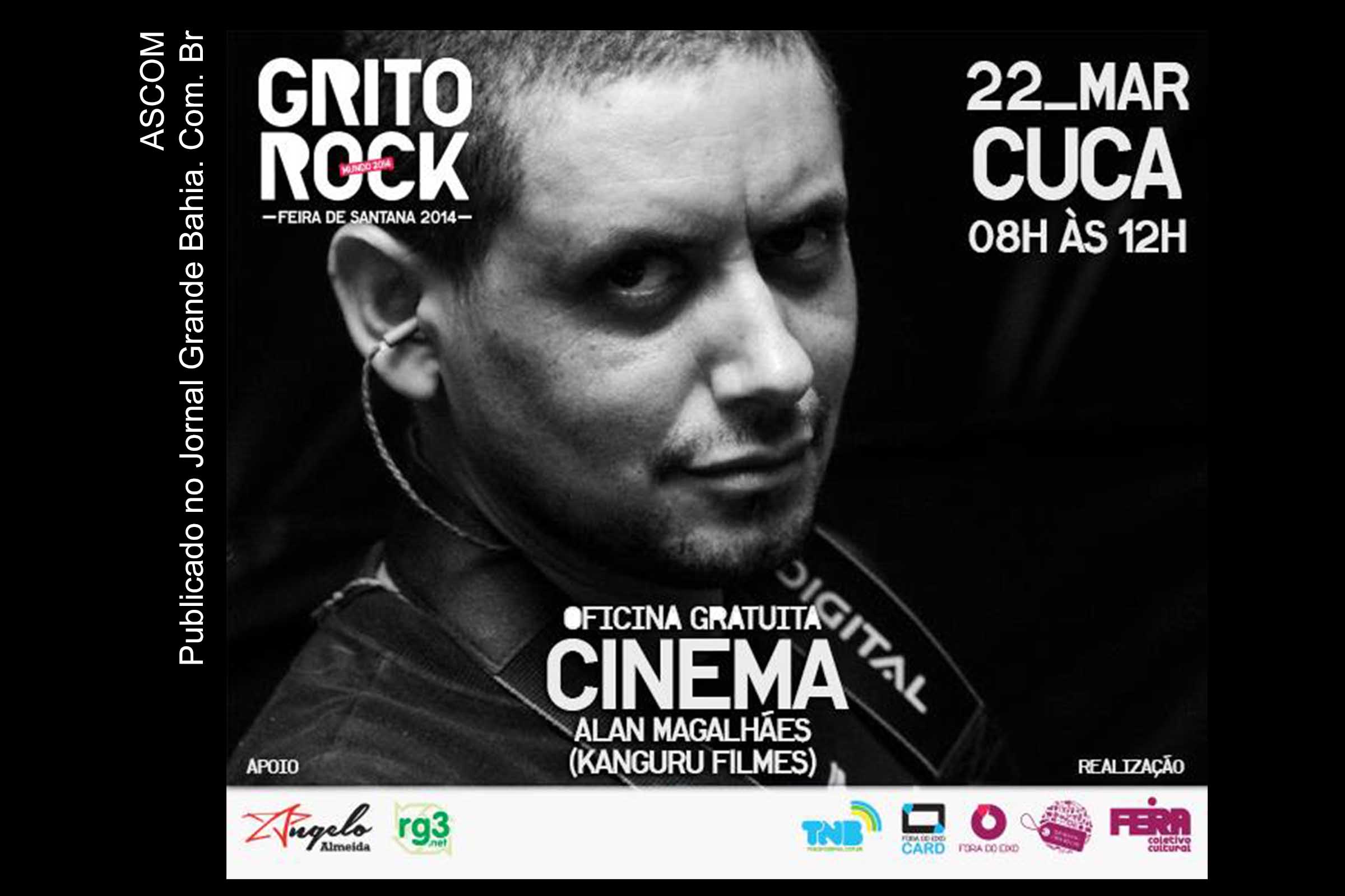 Cartaz do Grito do Rock Feira de Santana - Edição 2014.