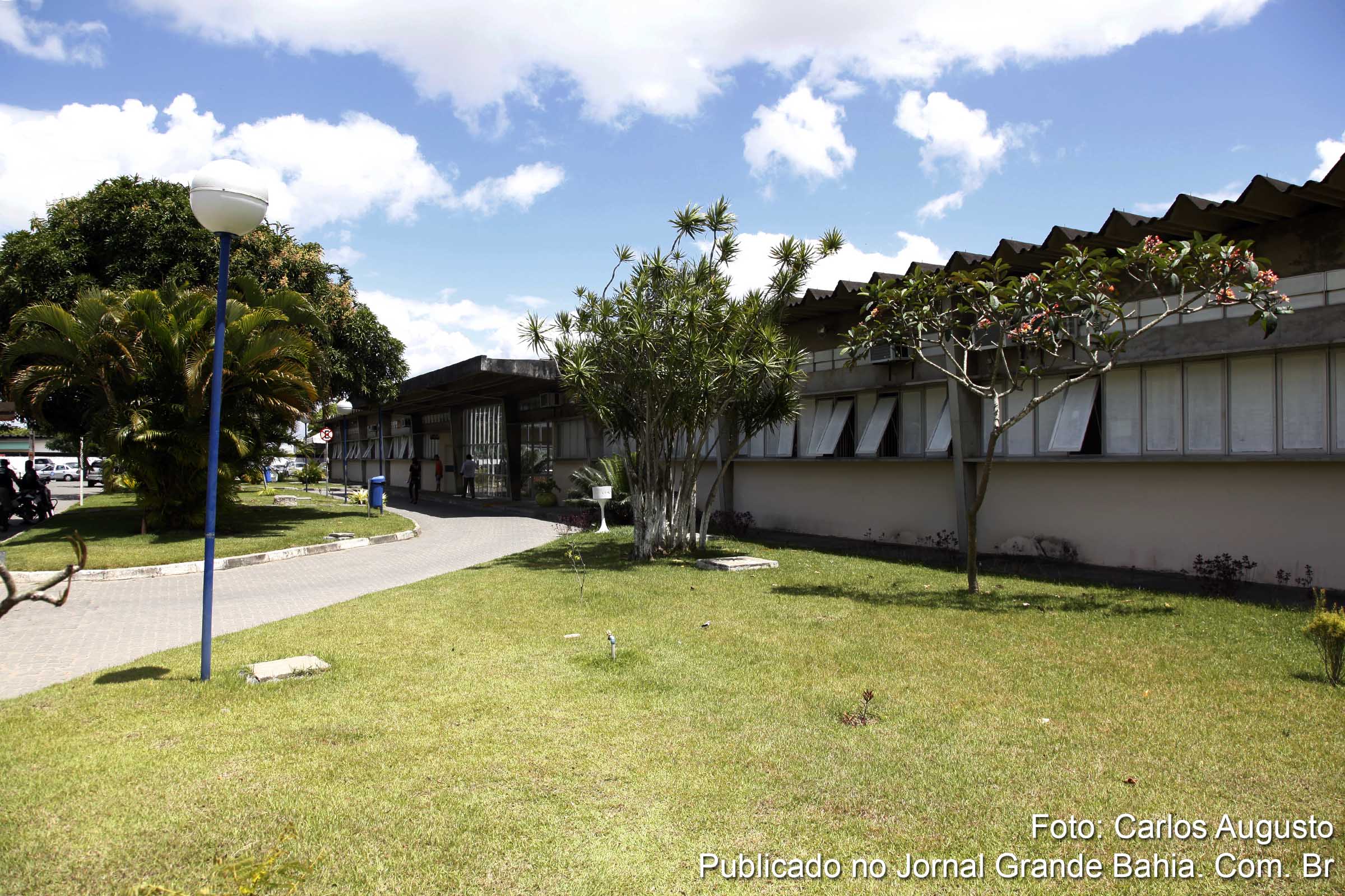 Fachada do Hospital Geral Clériston Andrade.