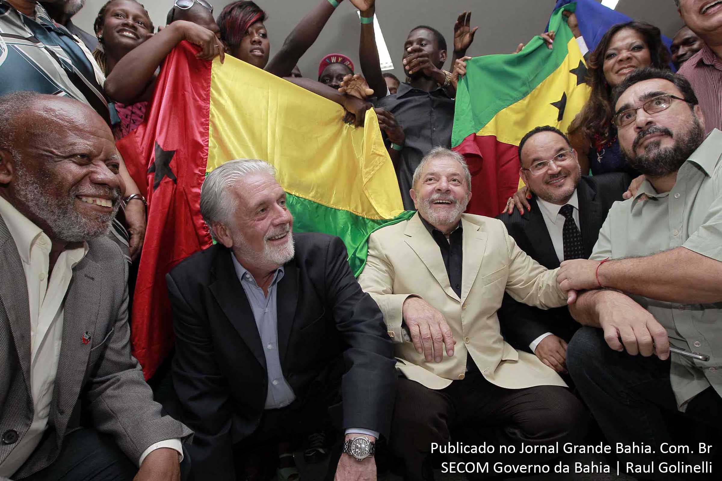 Jaques Wagner e Lula durante inauguração da UNILAB em São Francisco do Conde.
