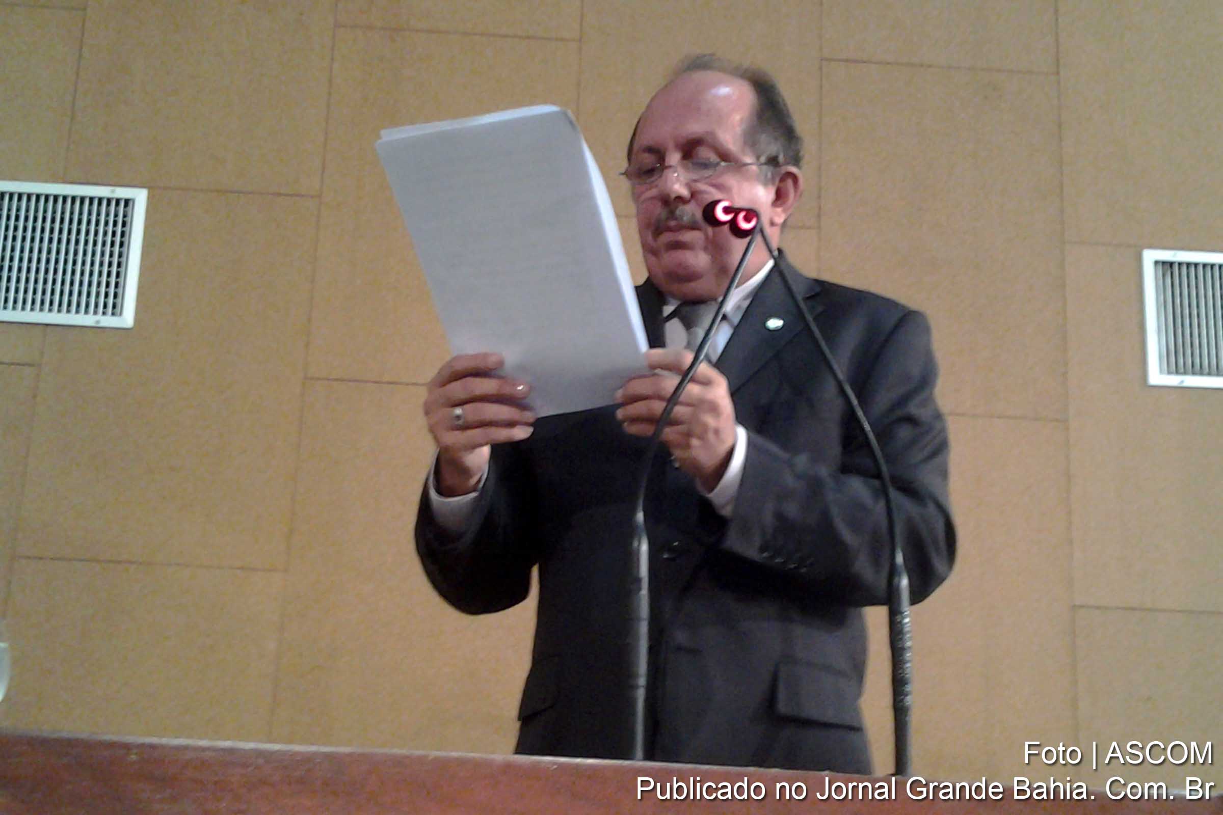 José de Arimáteia preside a Comissão de Saúde e Saneamento da Assembleia Legislativa da Bahia.
