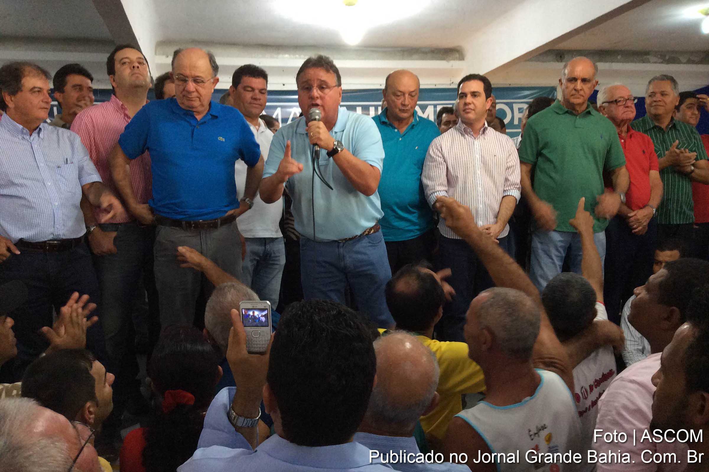 Geddel Vieira Lima discursa em Conceição do Coité.