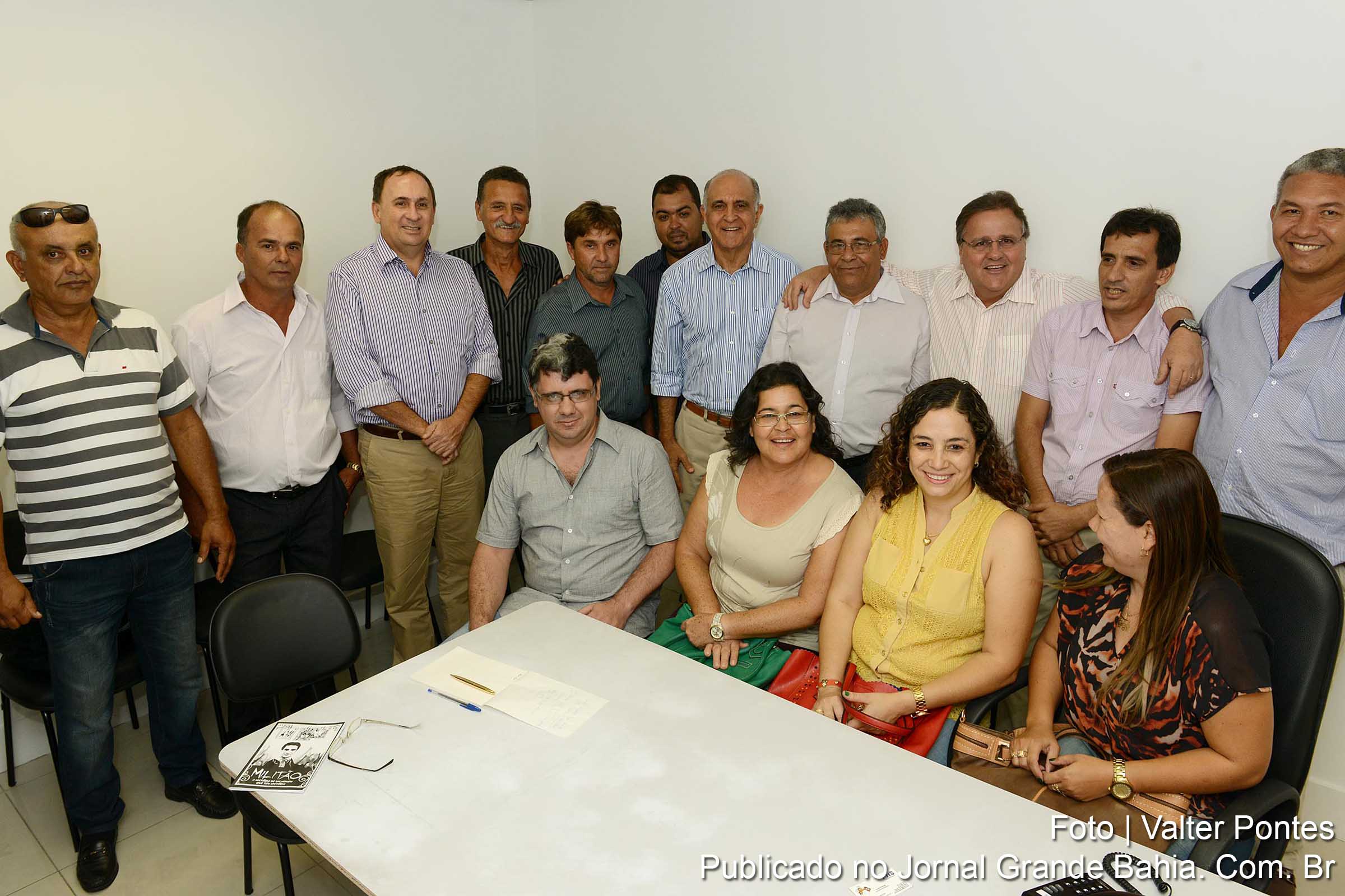 Paulo Souto e Paulo Souto e Geddel Vieira Lima recebem apoio lideranças de Irecê.