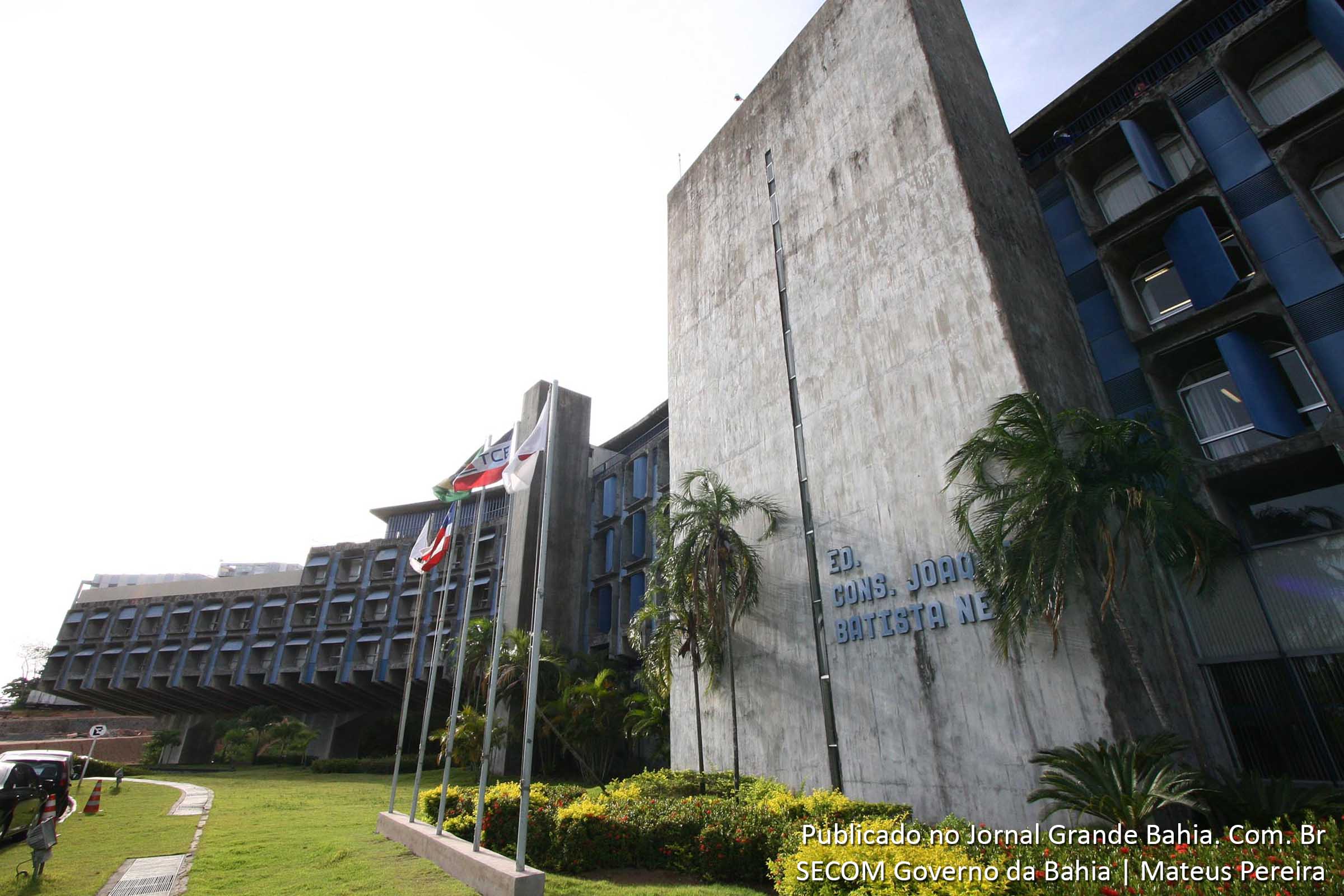 Sede do Tribunal de Contas dos Municípios da Bahia.