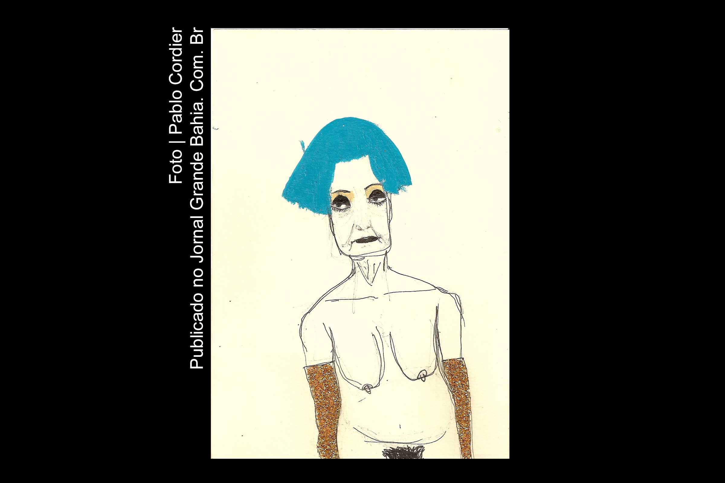 Pablo Cordier, “Derradeiro ato; último aplauso, Desenho” (poliptico).