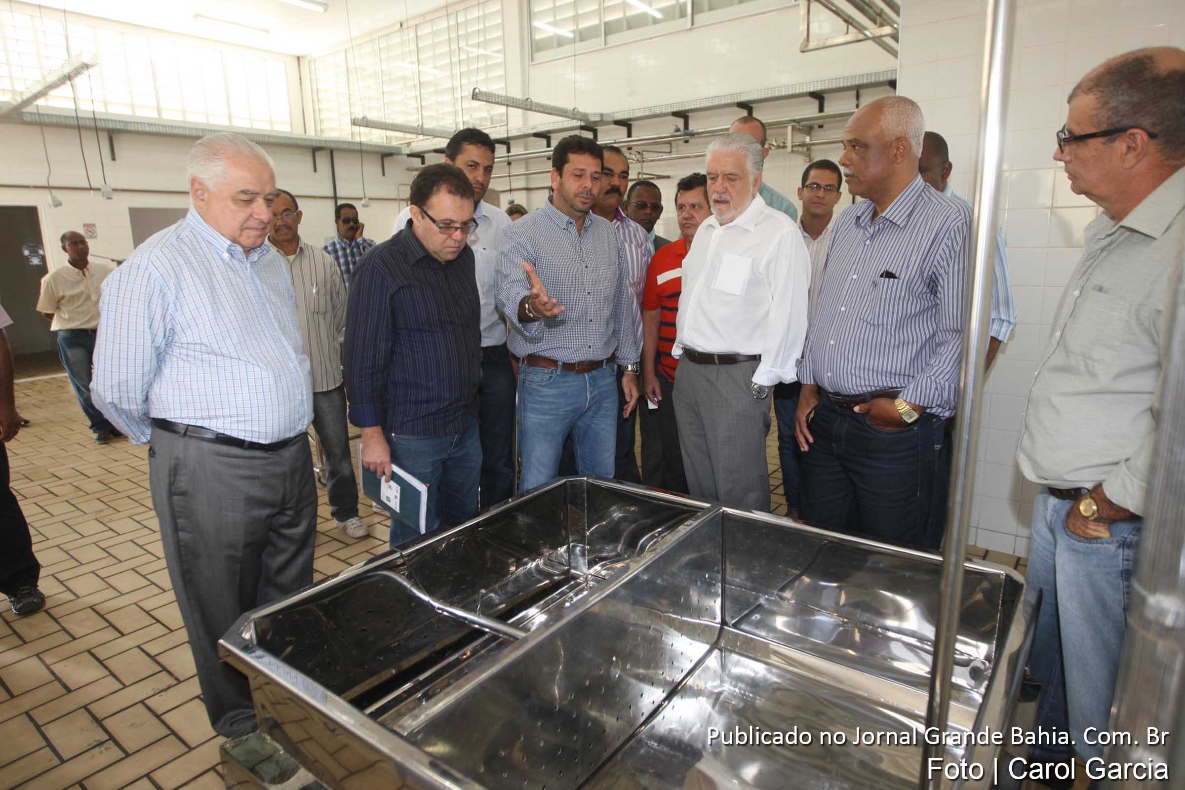 Governador Jaques Wagner inaugura Unidade de Beneficiamento de Leite no município de Pedrão.