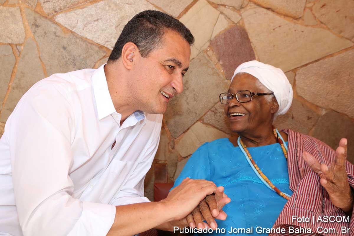 Eleições 2014 – Bahia: Rui Costa visita Mãe Stella e reafirma respeito às religiões