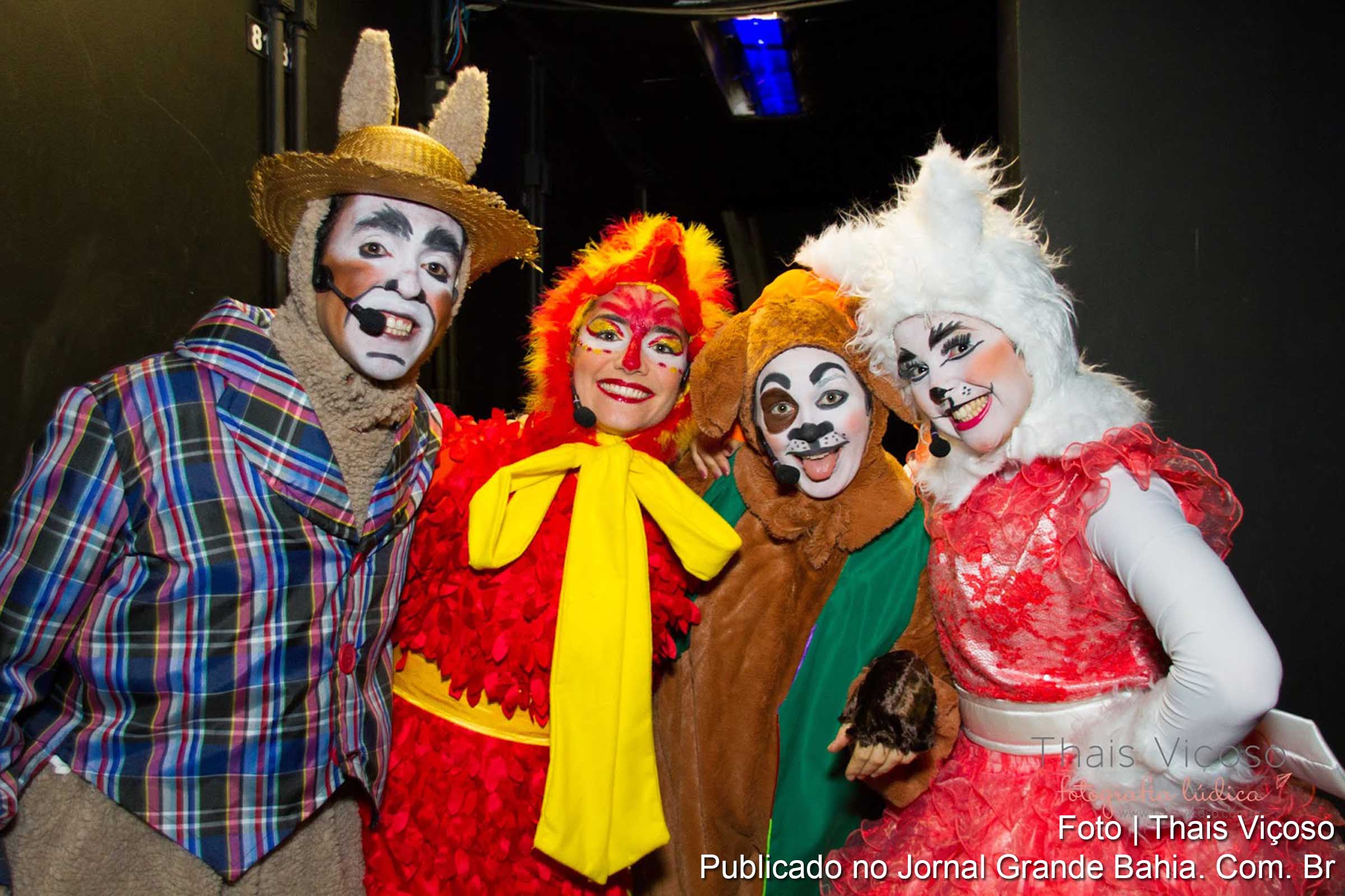 "Os Saltimbancos", do Grupo Stripulia de Salvador, é convidado para abrir a temporada do segundo semestre do Projeto Domingo Tem Teatro.