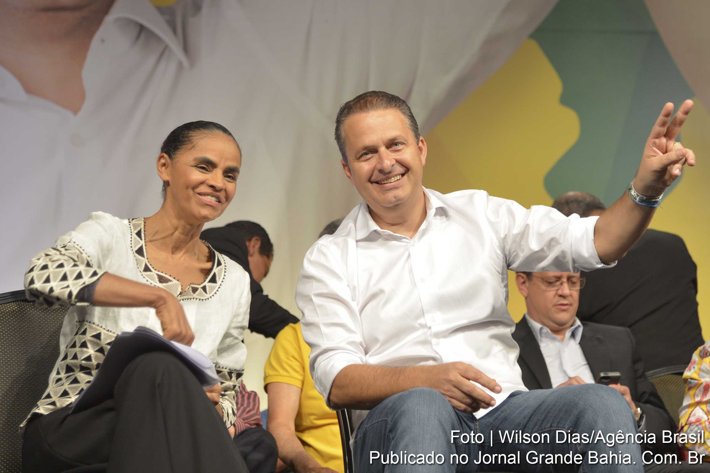Marina Silva e Eduardo Campos. Apesar de Marina ser mais conhecida a nível nacional, não há certeza de que votos de Campos irão para ela.