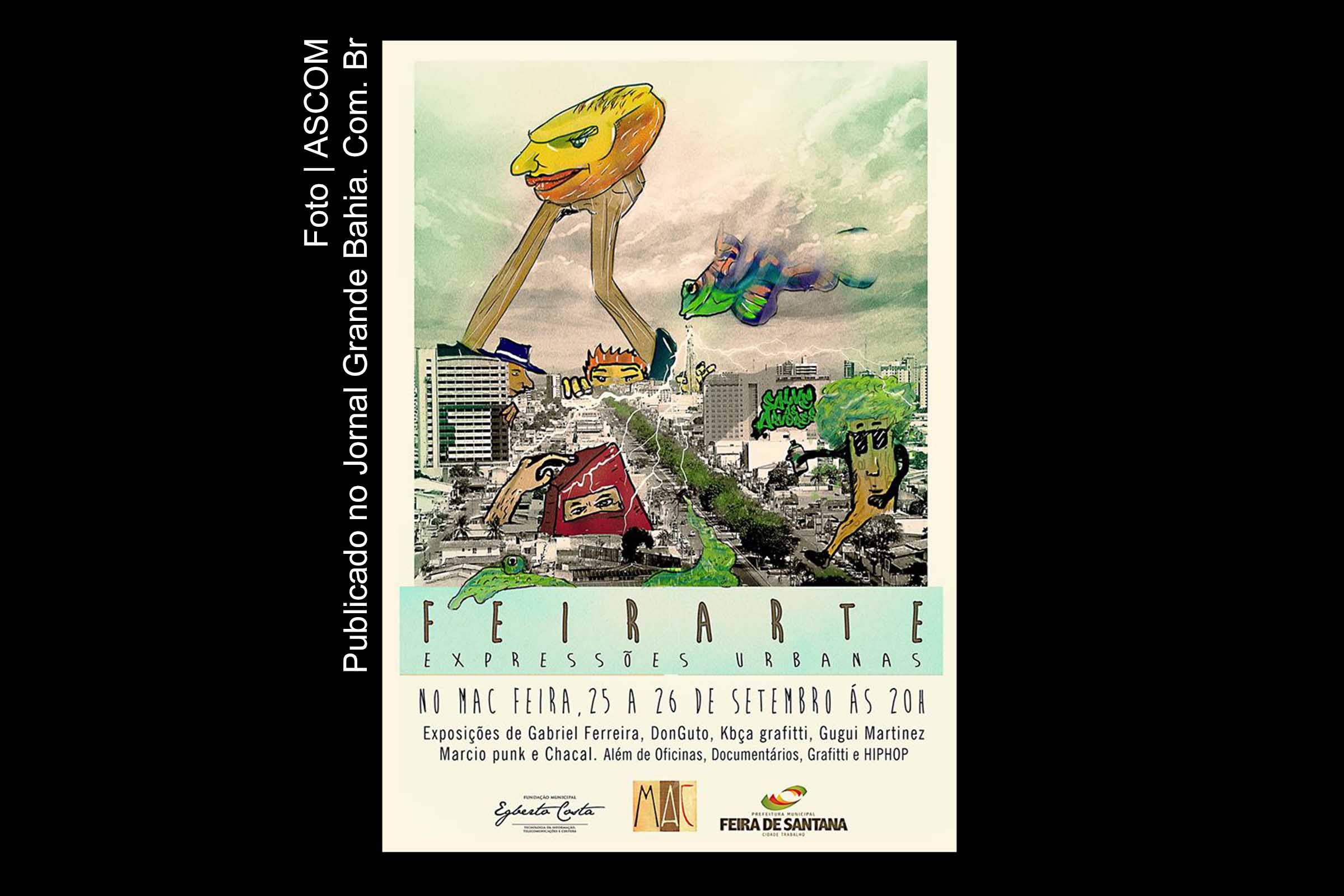 Cartaz da exposição FeirARTE 2014.