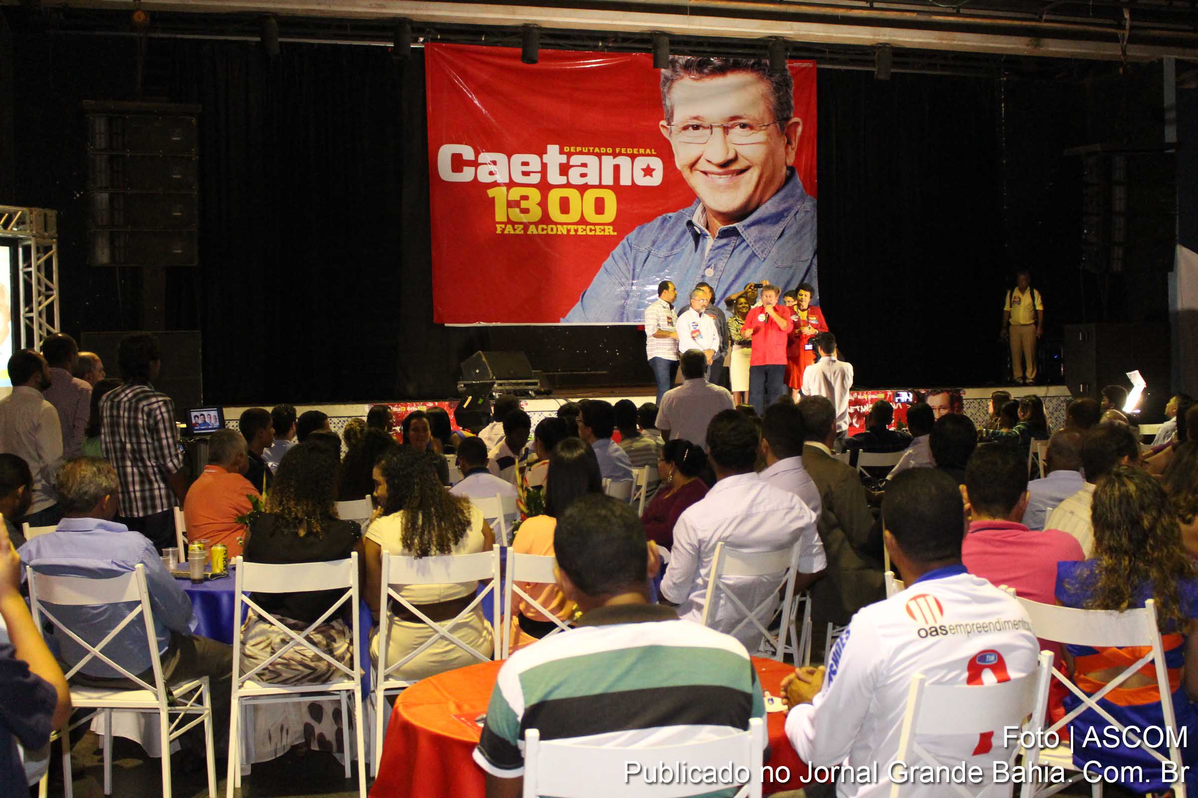 Luiz Caetano critica Marina Silva.