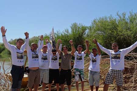 Equipe da Expedição Vidas Áridas.