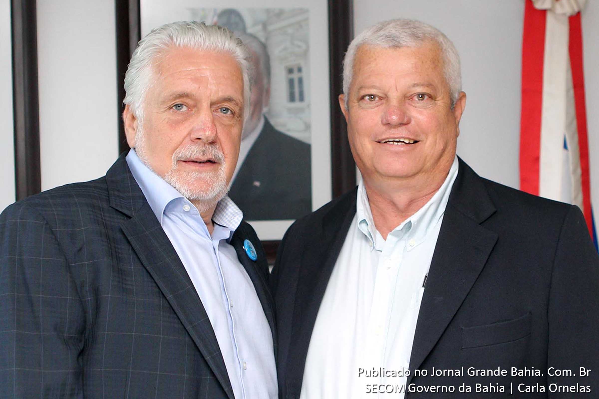 Jaques Wagner e Everaldo Anunciação articulam campanha presidencial na Bahia.