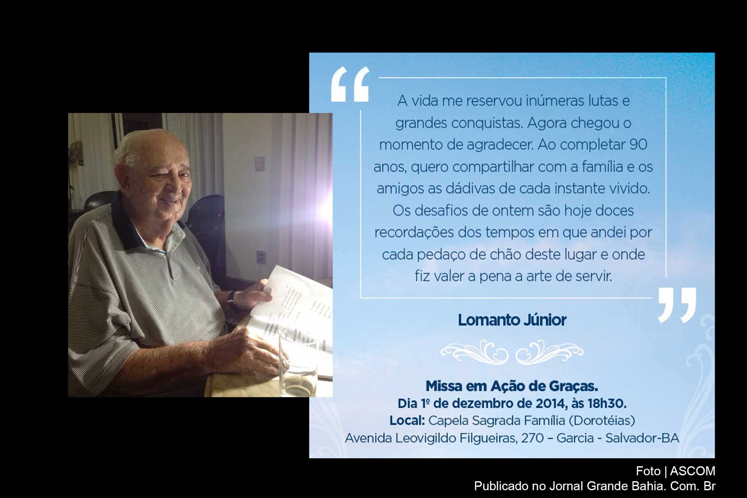 Ex-governador Antonio Lomanto Júnior comemora aniversário.