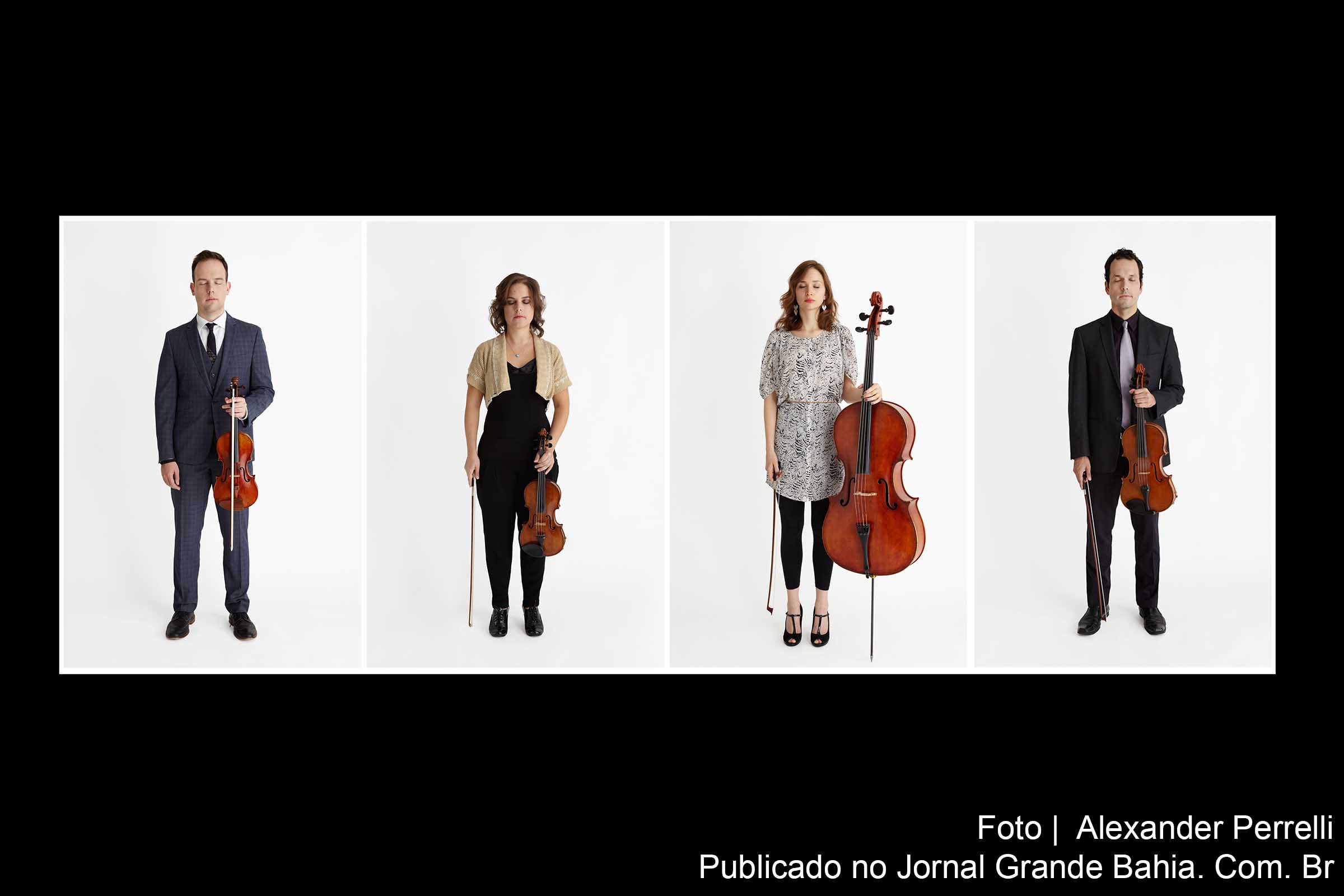 Conceituado quarteto de cordas.