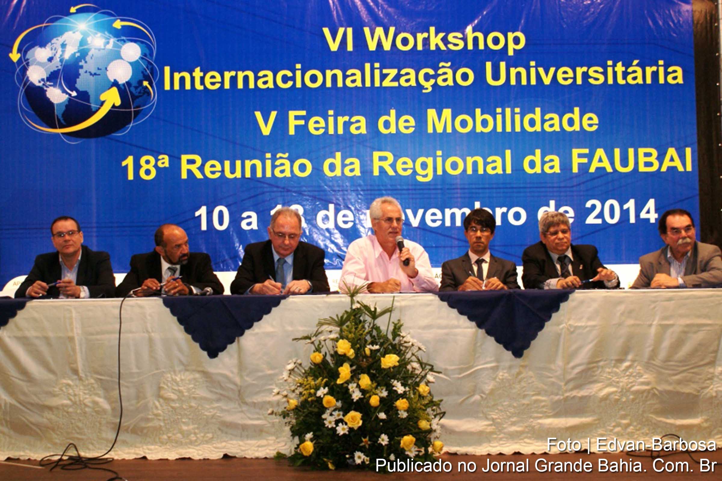 VI Workshop Internacionalização Universitária Abertura.