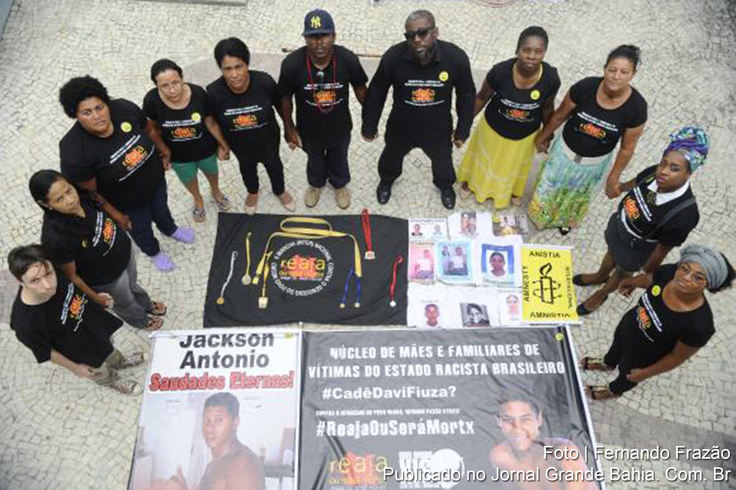 Mães e pais denunciam à Anistia Internacional uma série de crimes de assassinato, sequestro e desaparecimento de jovens negros em Salvador e outras cidades no estado da Bahia