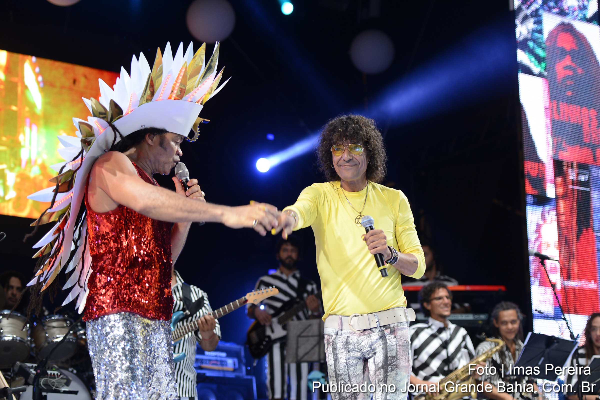 Carlinhos Brown e Luiz Caldas.