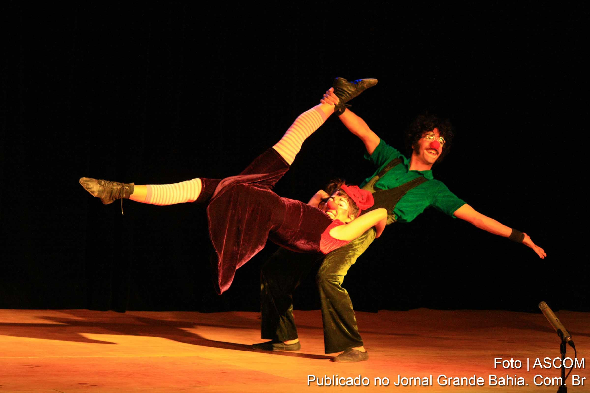 Cena do espetáculo 'As maravilhas do mundo da dança'.