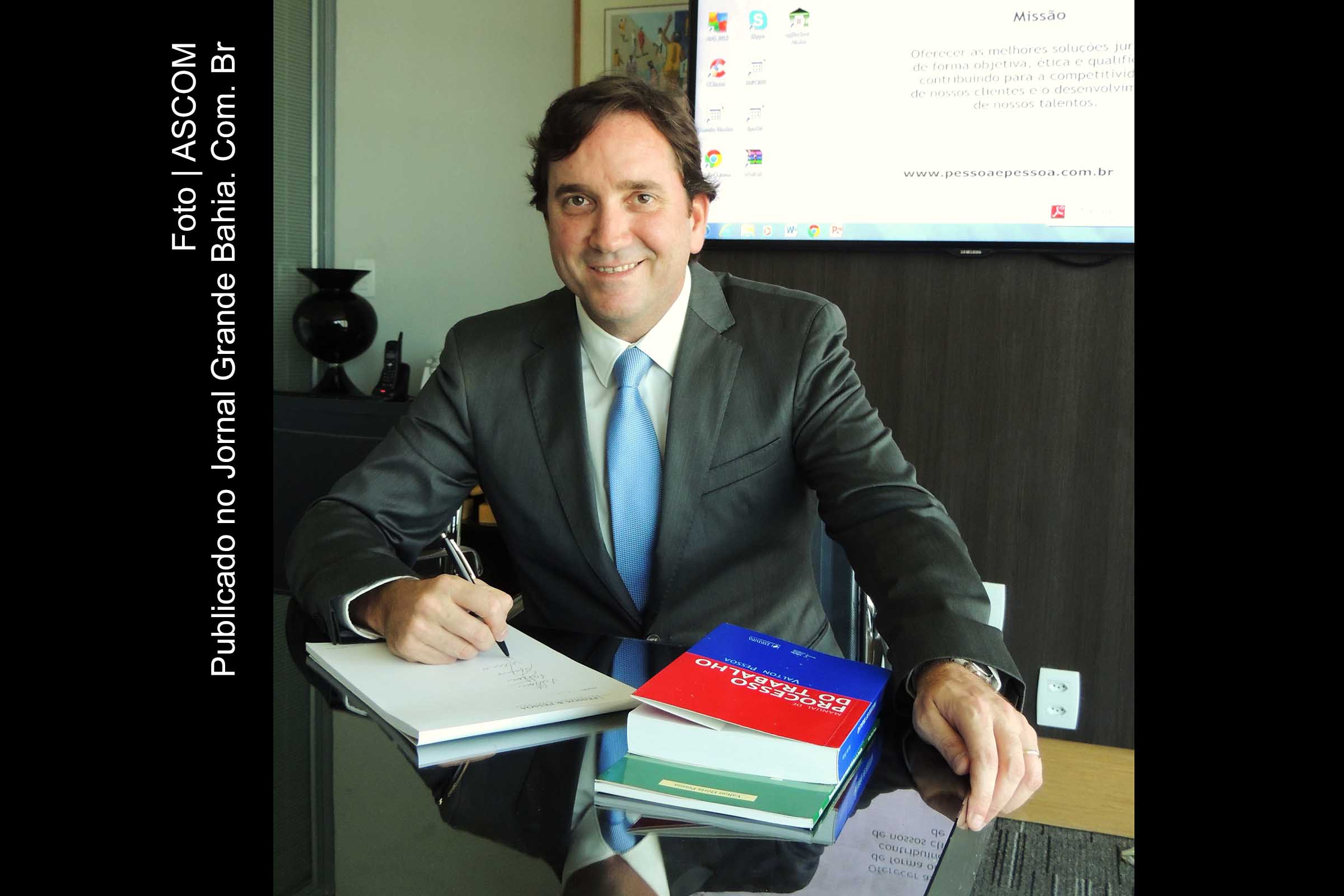 Advogado Valton Dória Pessoa é destaque nacional.