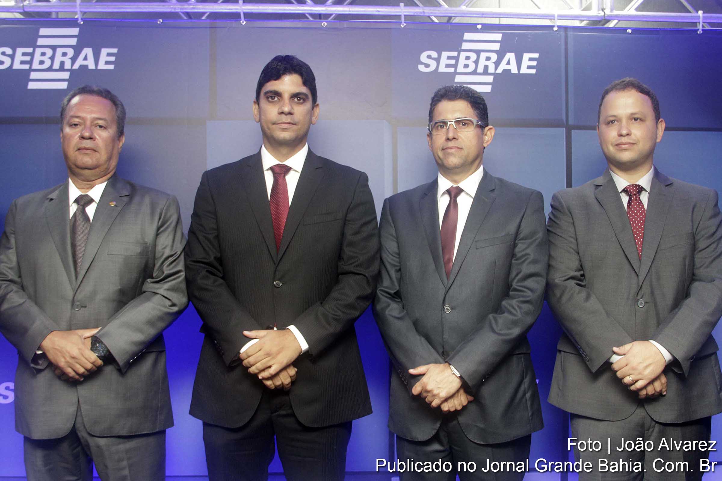 Antônio Ricardo Alvarez Alban, Adhvan Furtado, Lauro Ramos e Franklin Santos, conselheiros empossados.