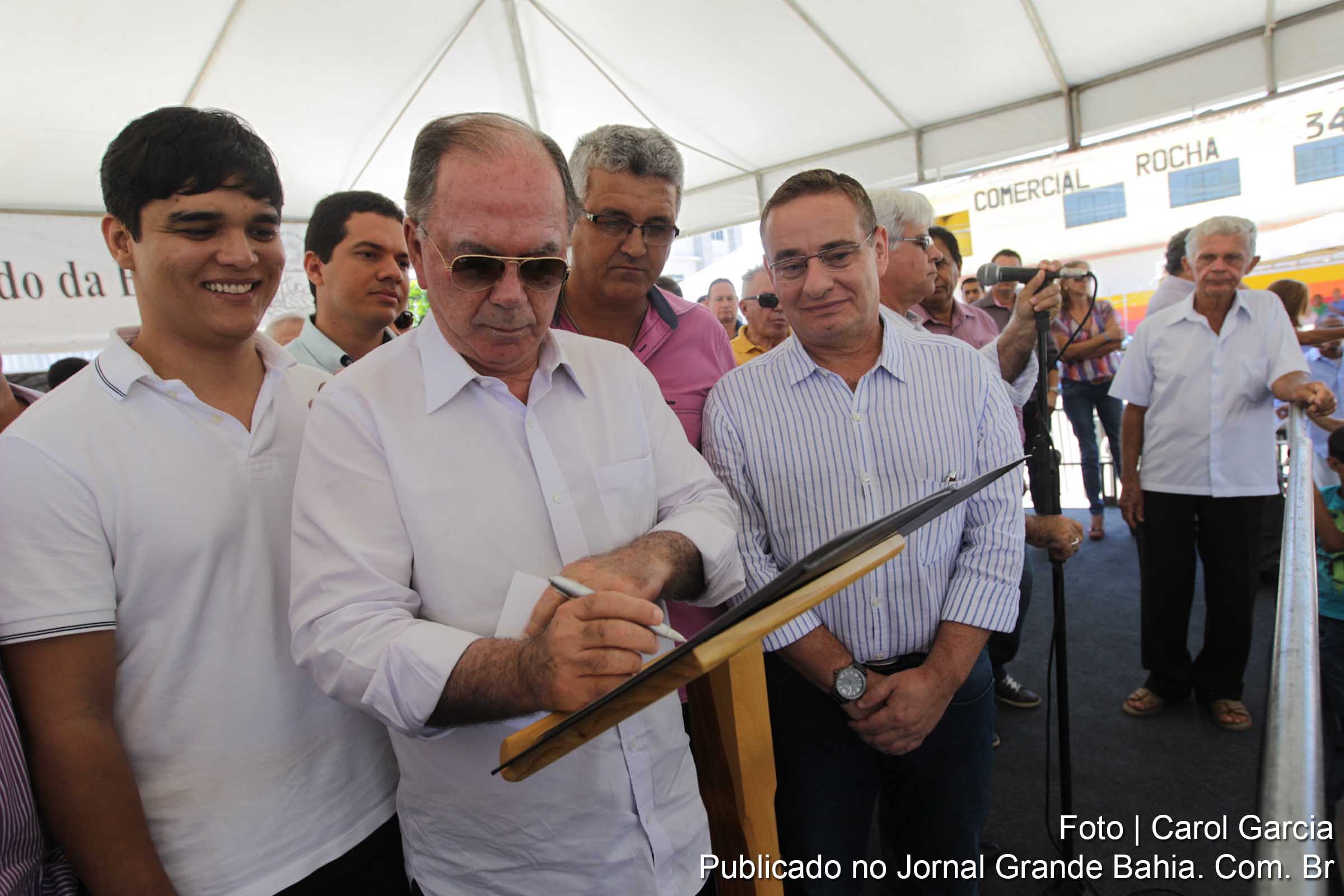 Vice-governador João Leão assina ordem de serviço para construção do Sistema de Esgotamento Sanitário (SES), em Rio do Antônio.