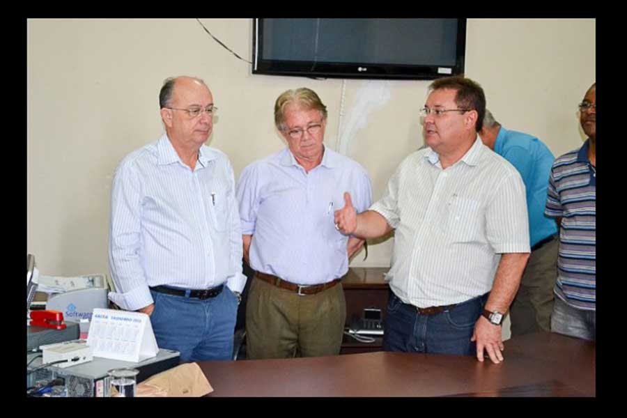 José Ronaldo, Ozeny Moraes e Welligton Andrade.