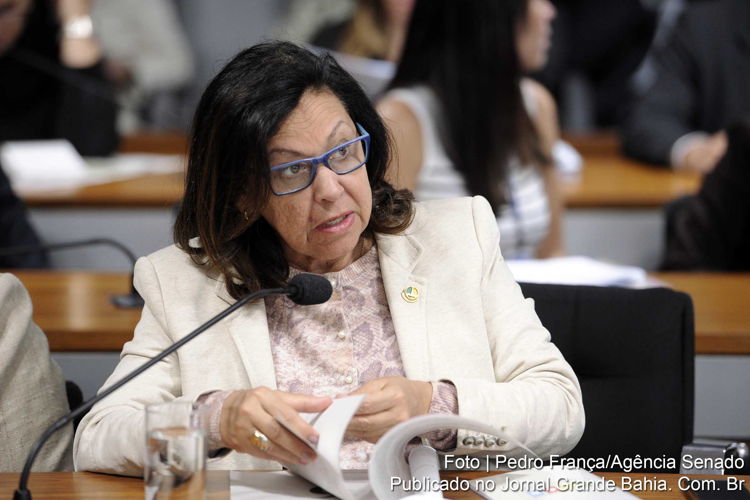 Senadora Lídice da Mata cobra investimentos.