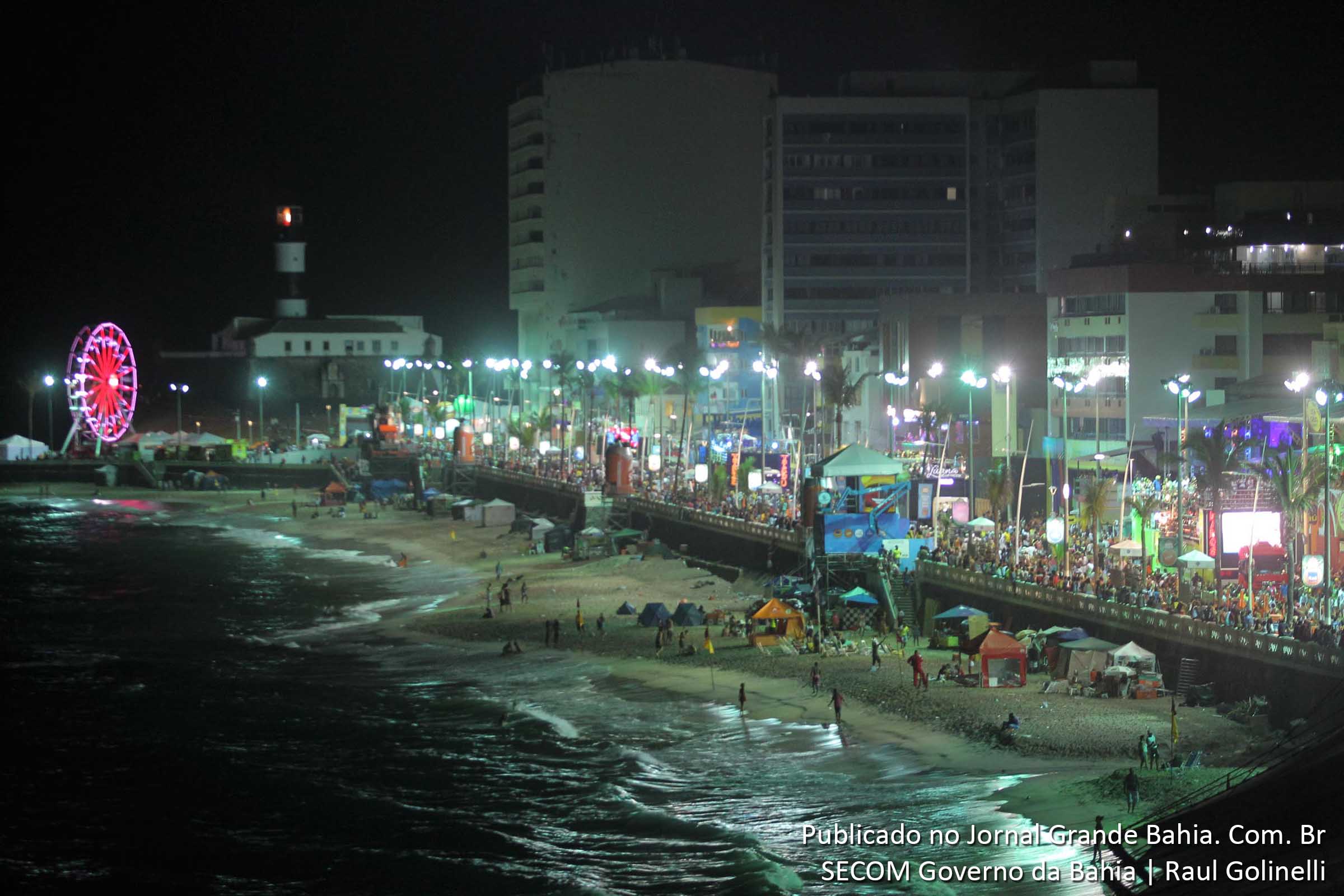 Circuito Dodô, da Barra a Ondina, em Salvador.