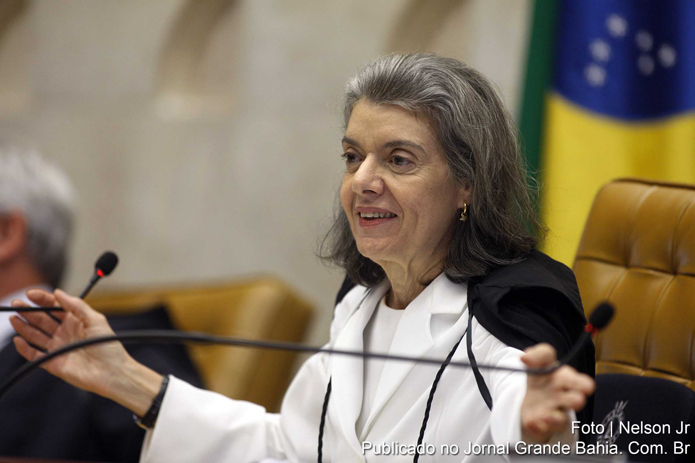 Ministra Cármen Lúcia Antunes Rocha participa de atividade do TJBA.