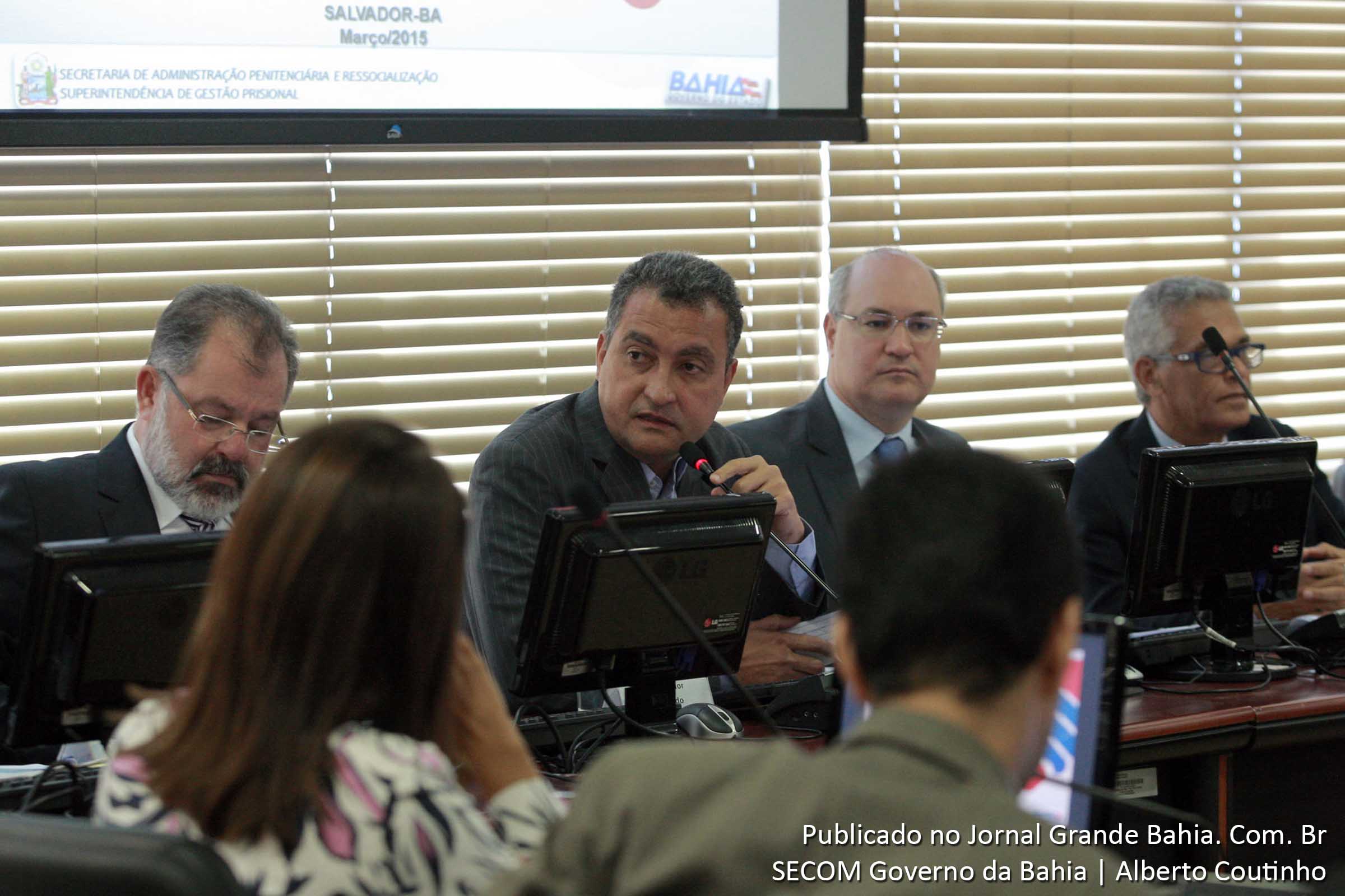 Governador Rui Costa participa da Reunião Comitê Executivo do Pacto Pela Vida.