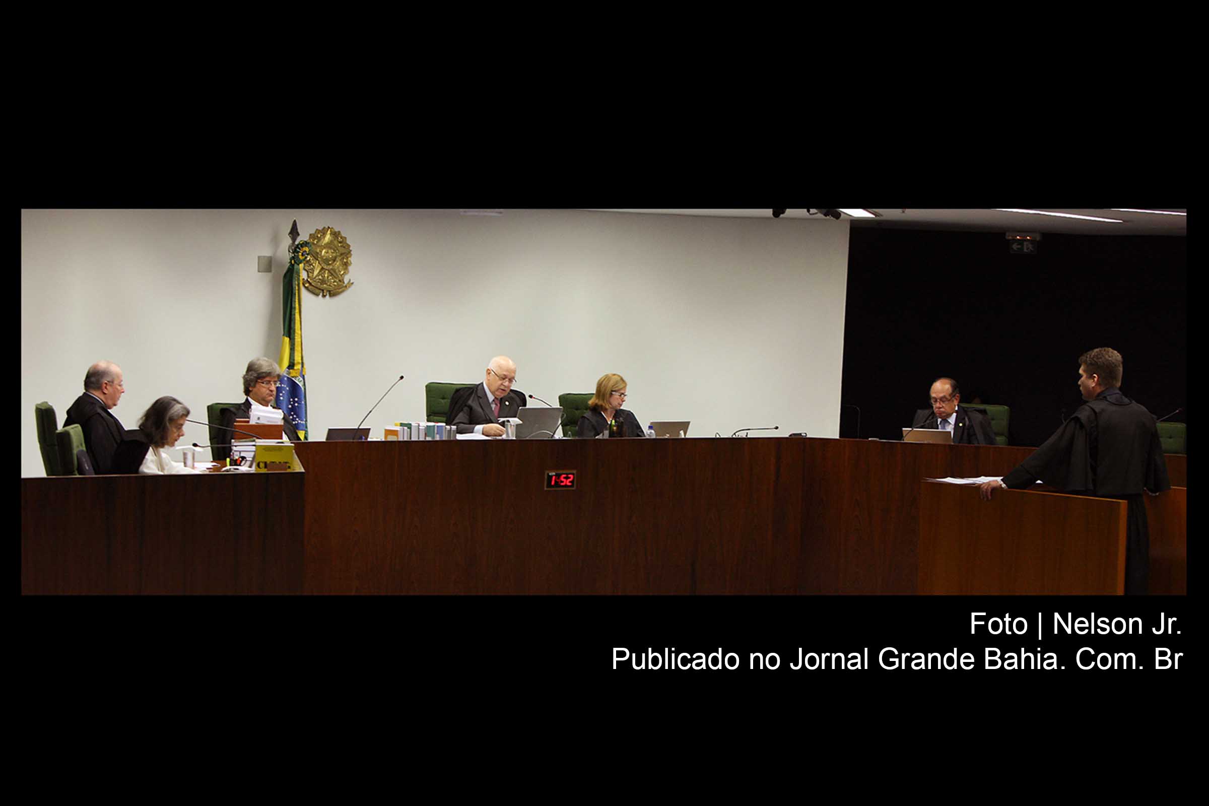 Sessão da 2ª turma do Supremo Tribunal Federal (STF).