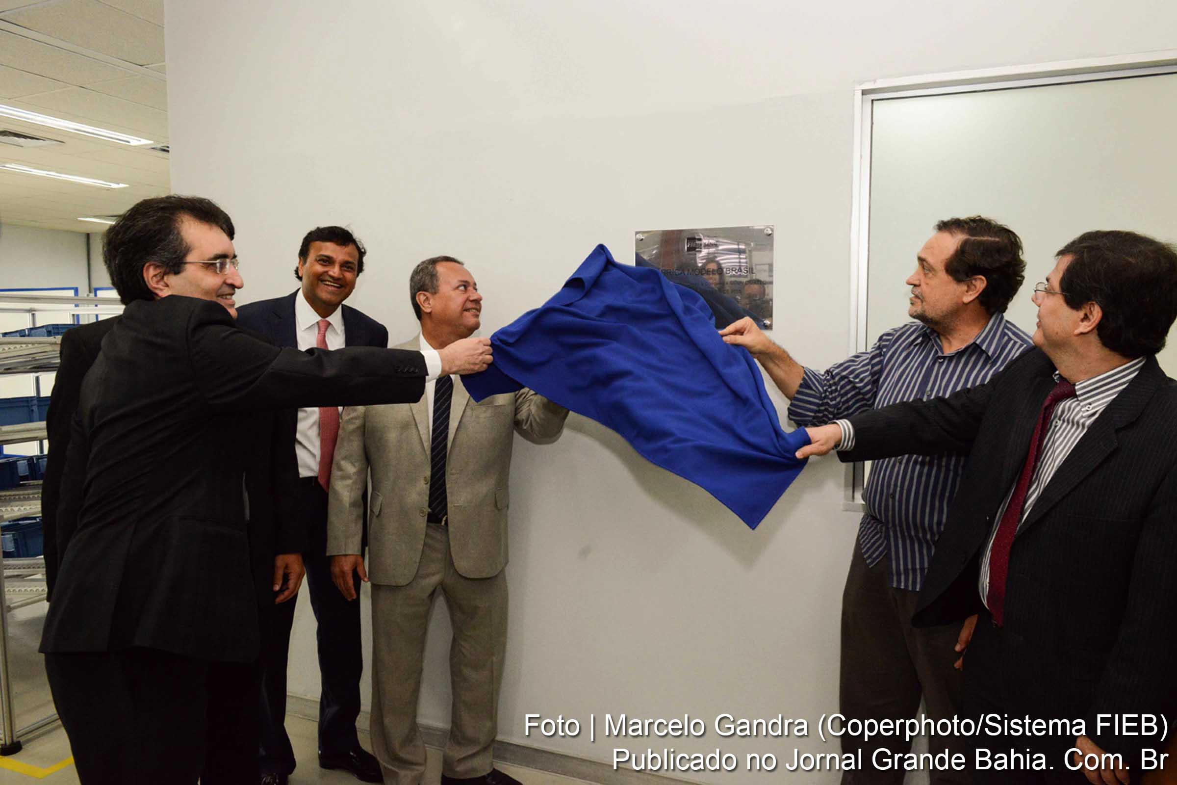 Ato inaugural da fábrica modelo da McKinsey & Company em parceria com o Sistema Fieb.