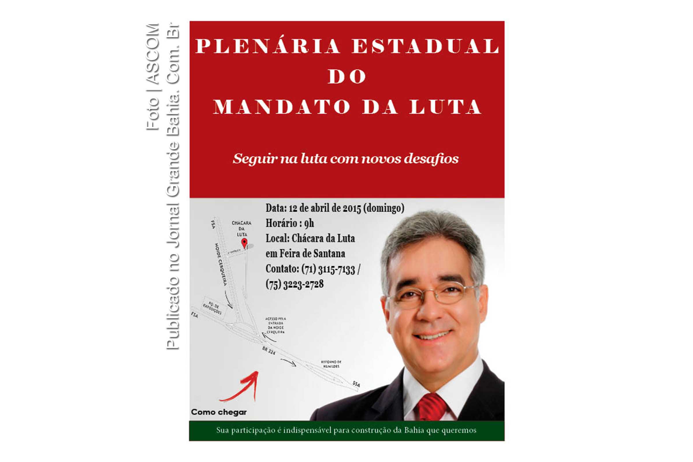 Deputado Zé Neto promove plenária estadual em Feira de Santana.