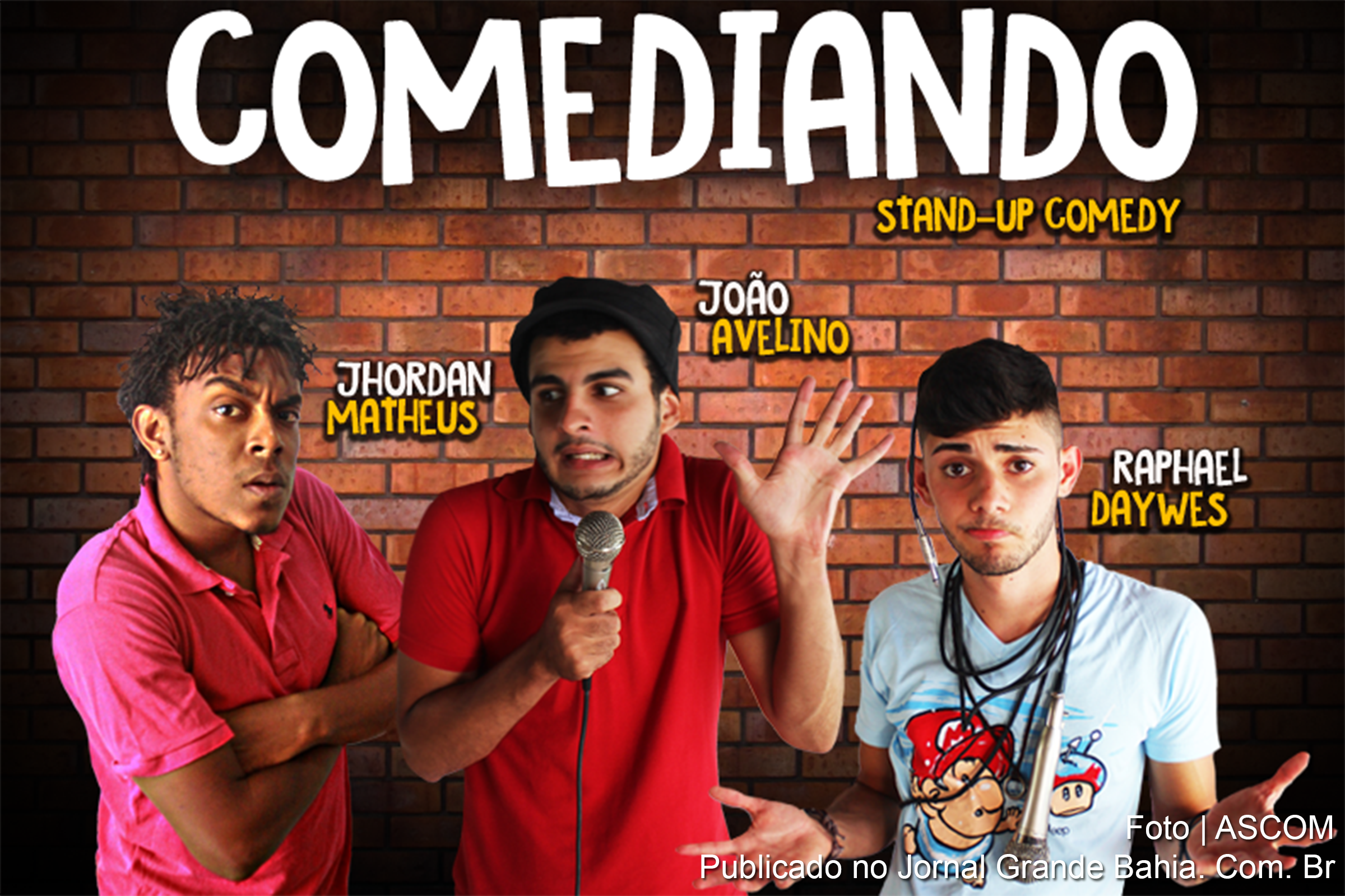 Grupo de comédia Stand-UP.