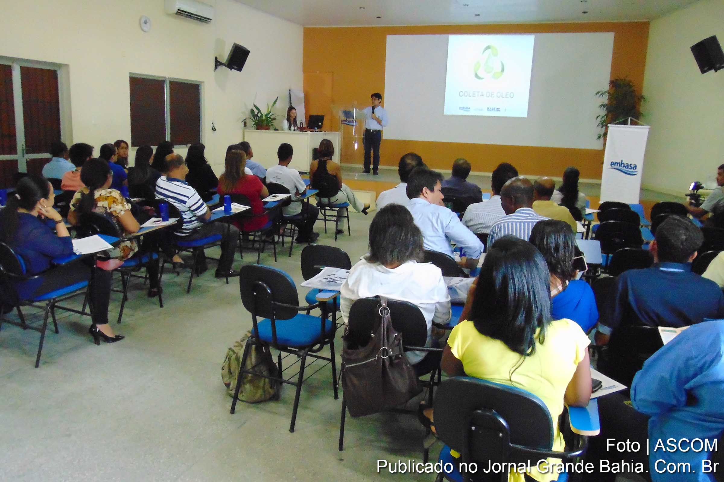 Projeto é realizado em parceria com o Movimento Água é Vida.