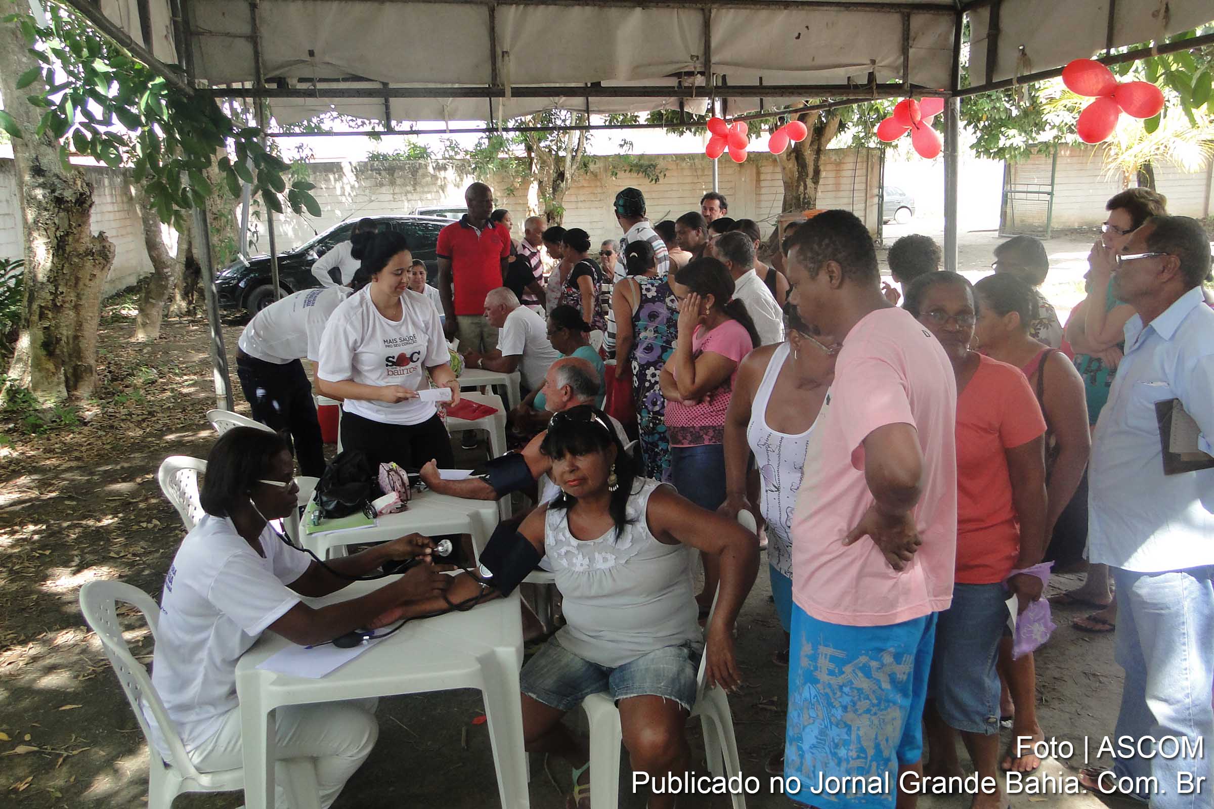Sociedade de Cardiologia de Feira de Santana realiza a terceira edição do projeto SBC nos Bairros e contempla Viveiros, Aviário e Jussara.