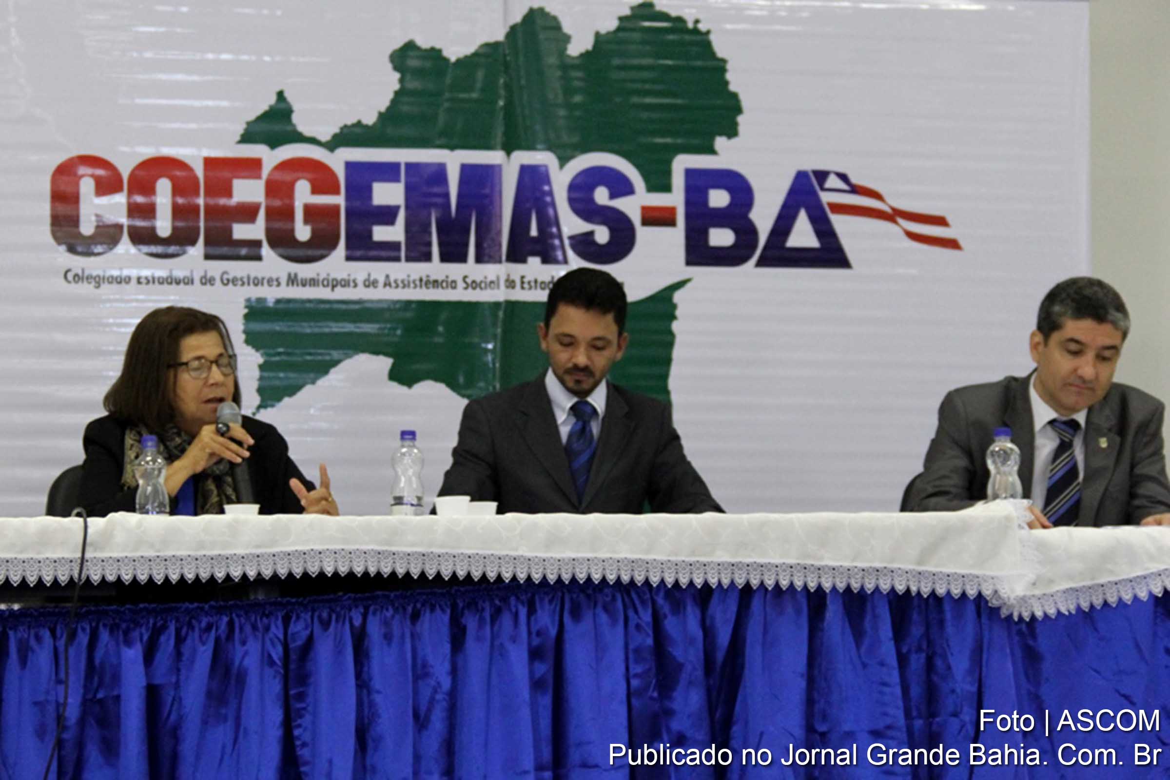 Estadual dos Gestores Municipais de Assistência Social do Estado da Bahia.