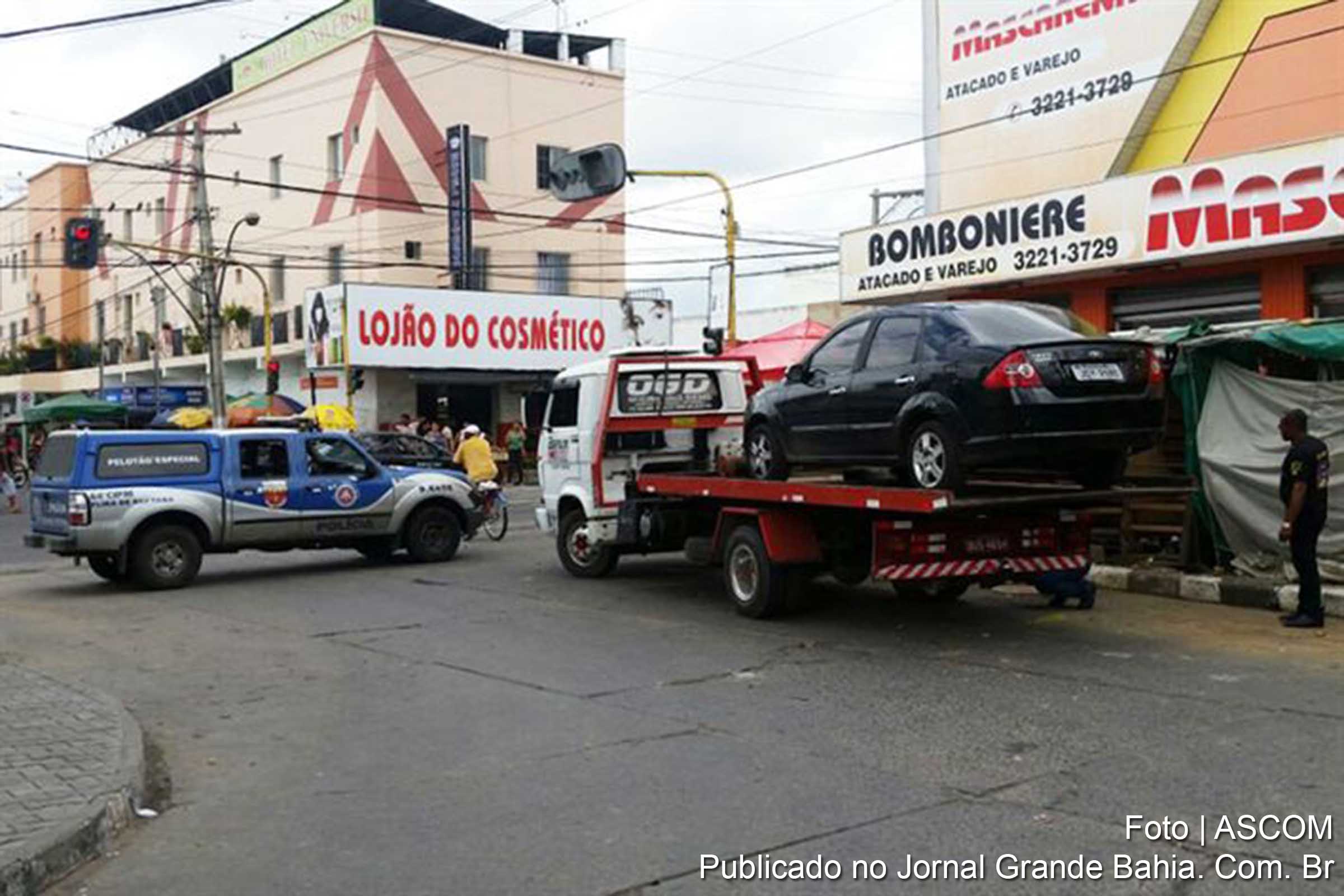 O trabalho de fiscalização foi concentrado na Praça do Nordestino.
