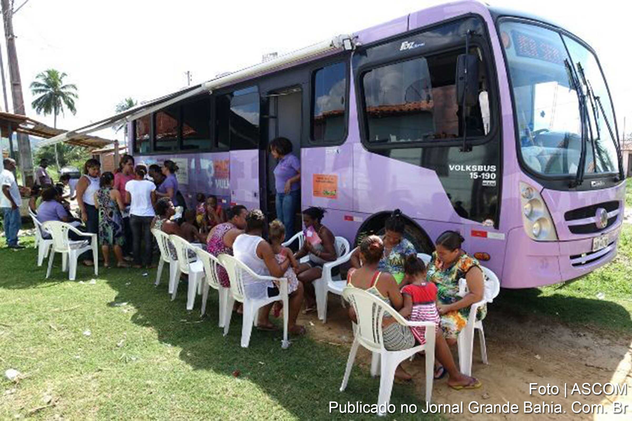 Unidade Móvel de Acolhimento à Mulher chega à Santo Amaro.