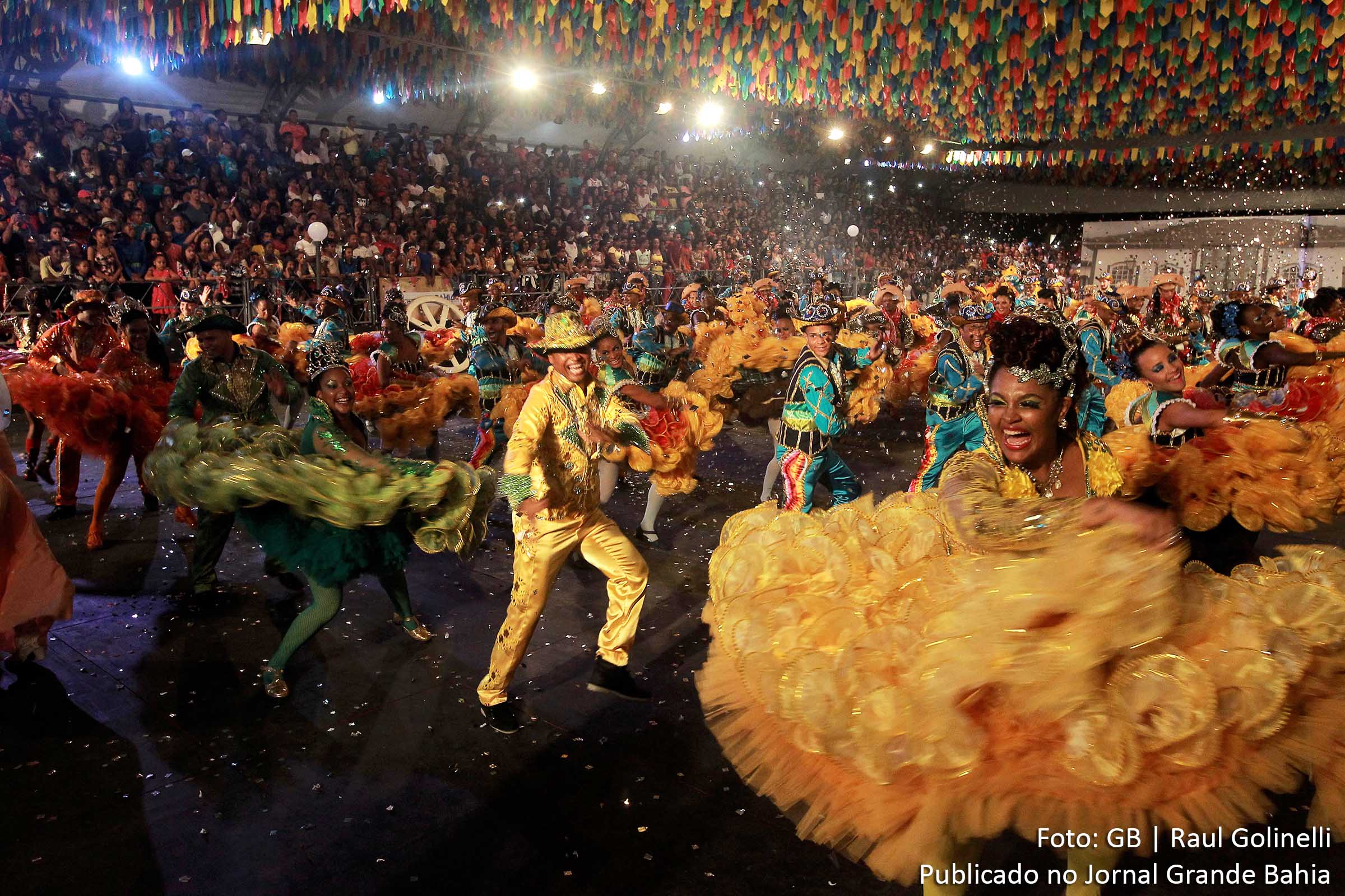 8º Campeonato Baiano de Quadrilhas Juninas ocorre no subúrbio de Salvador.