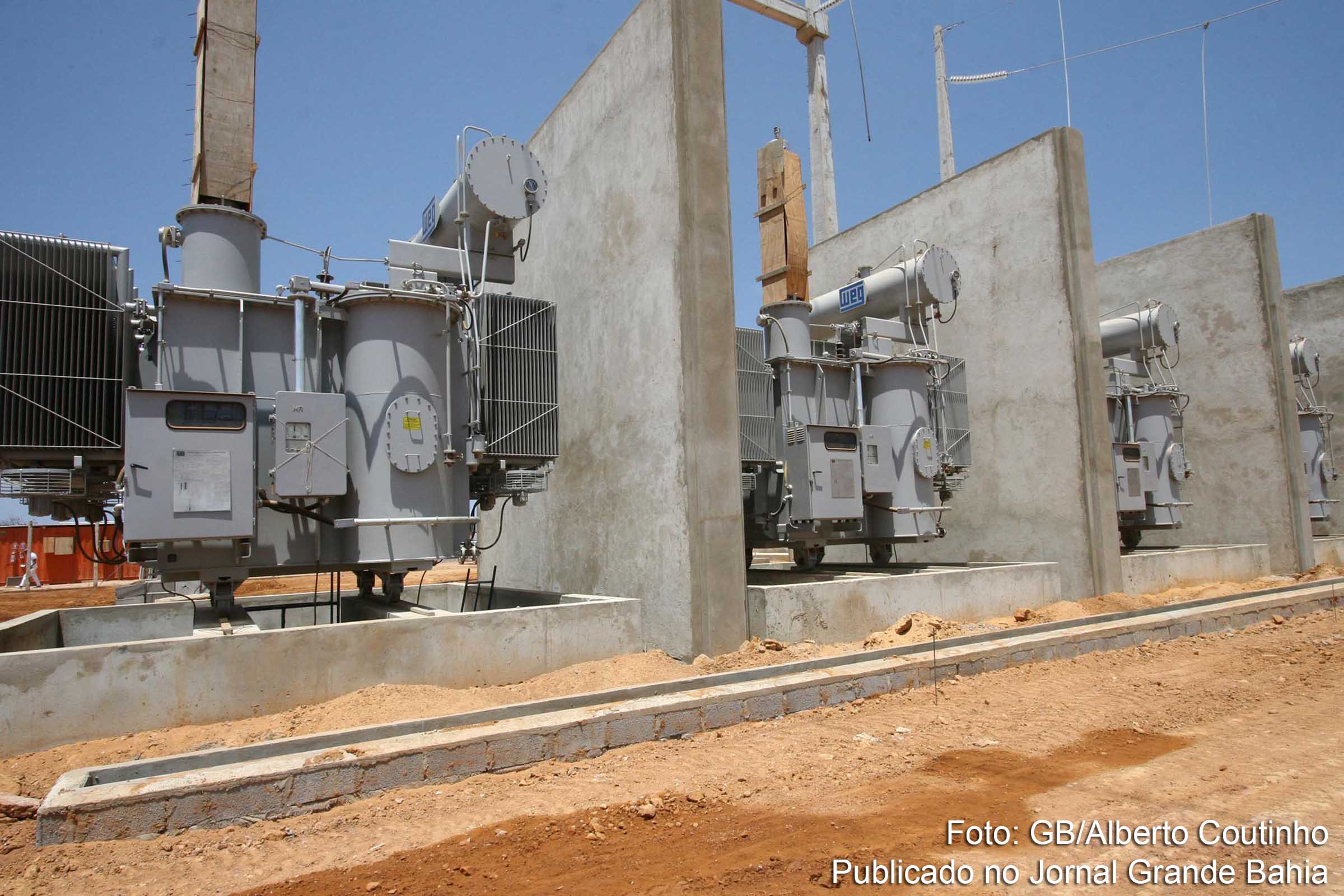 Sistema elétrico do Parque de Energia Eólica em Brotas de Macaúbas. Fundo de Energia do Nordeste, criado recentemente, deverá movimentar R$ 2,5 bilhões em recursos e agregar R$ 13 bilhões.