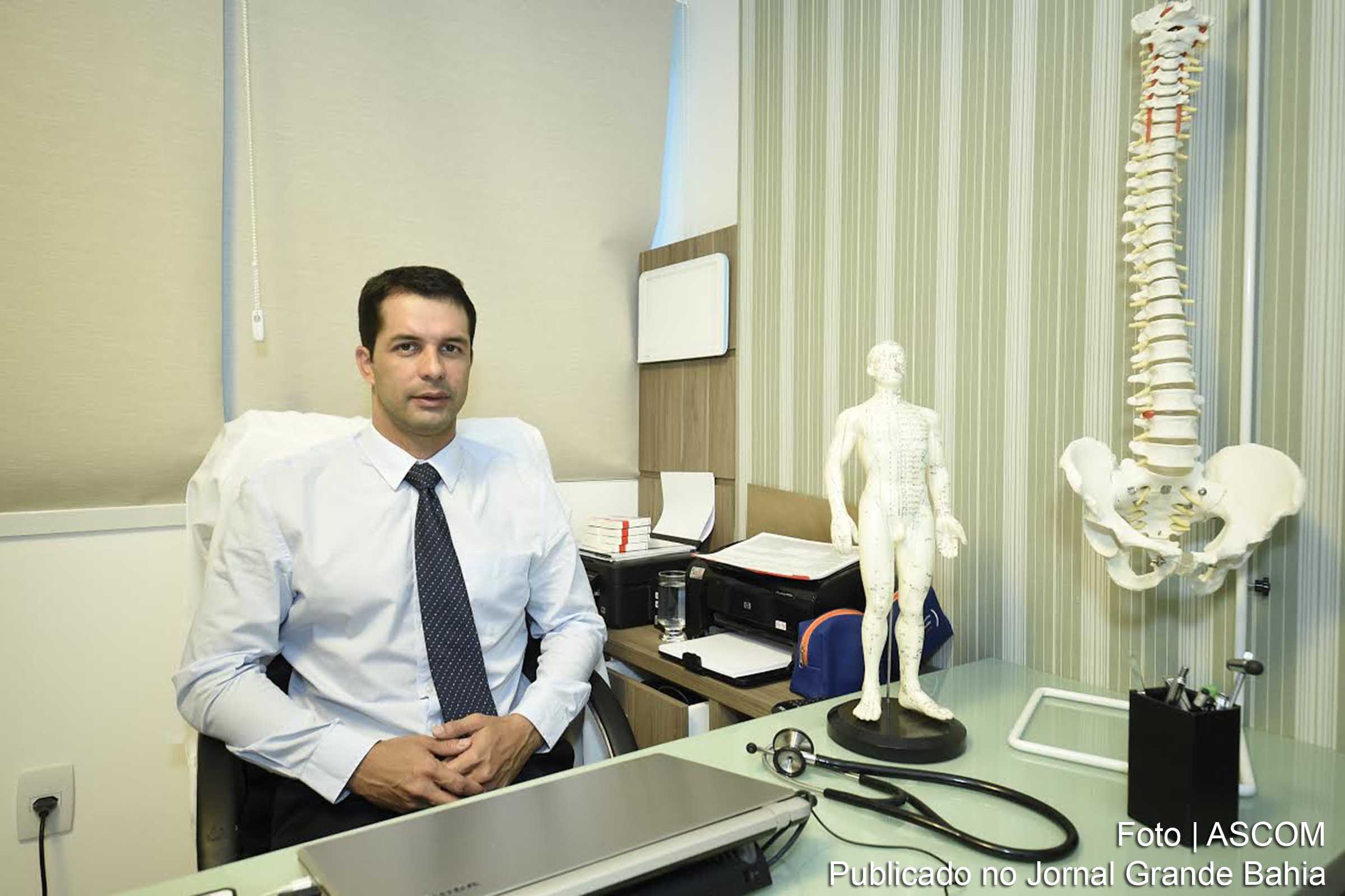 Maurício de Almeida informa que tratamento para dor está disponível em Feira de Santana.